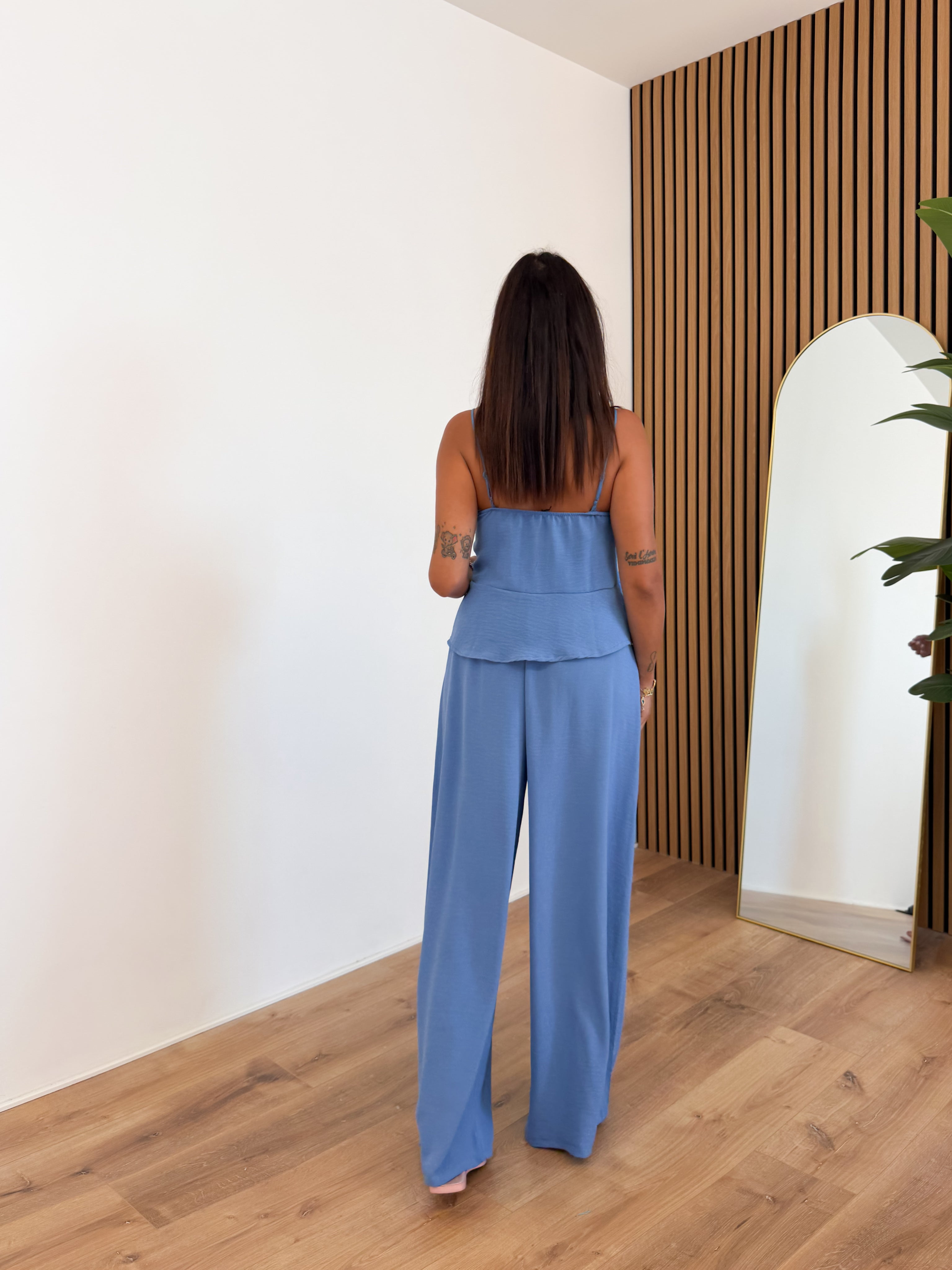 Coordinato Perla - Indaco