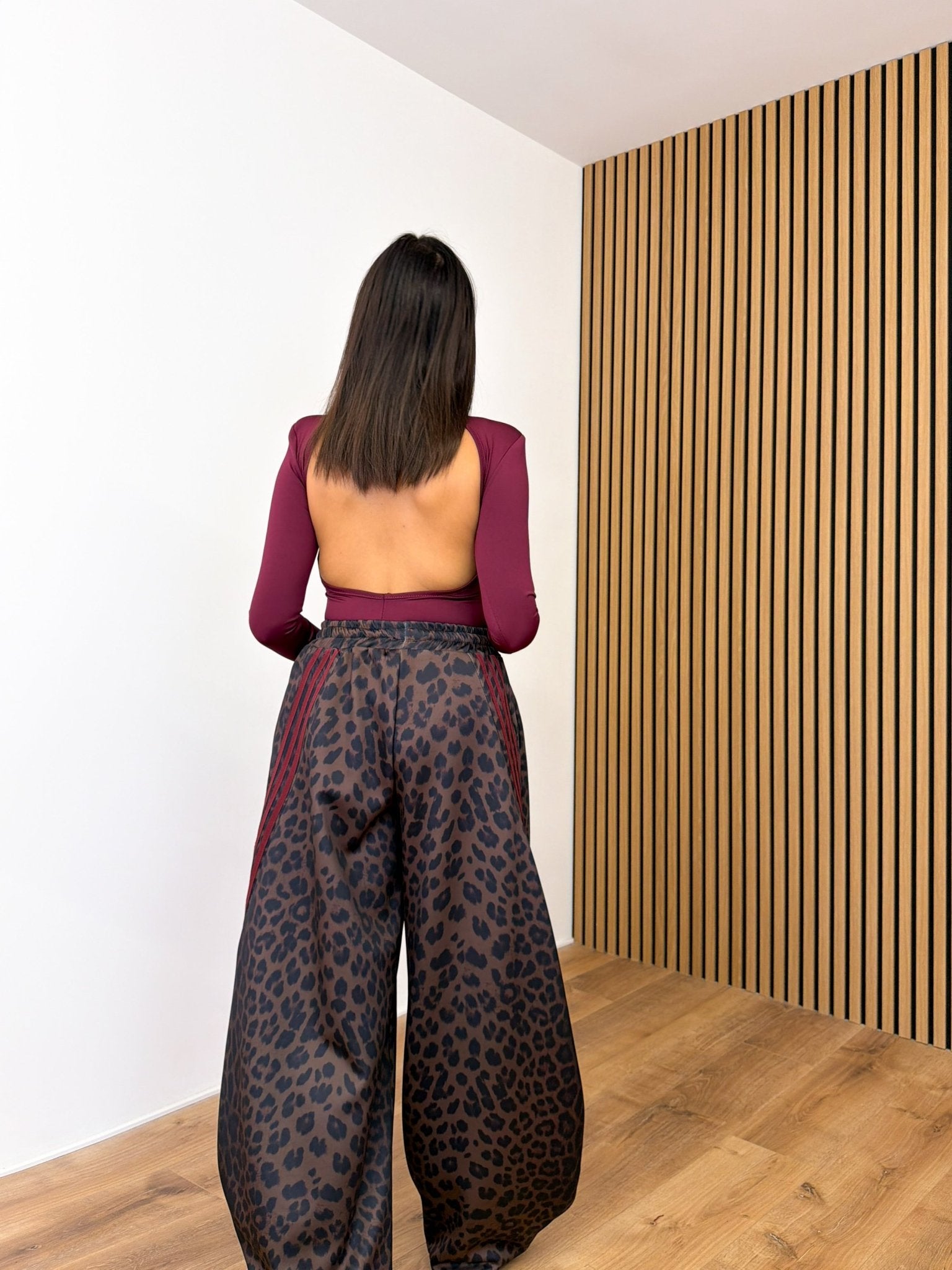 Pantalone Tuta Safari - Leo e Bordeaux - SAINTH