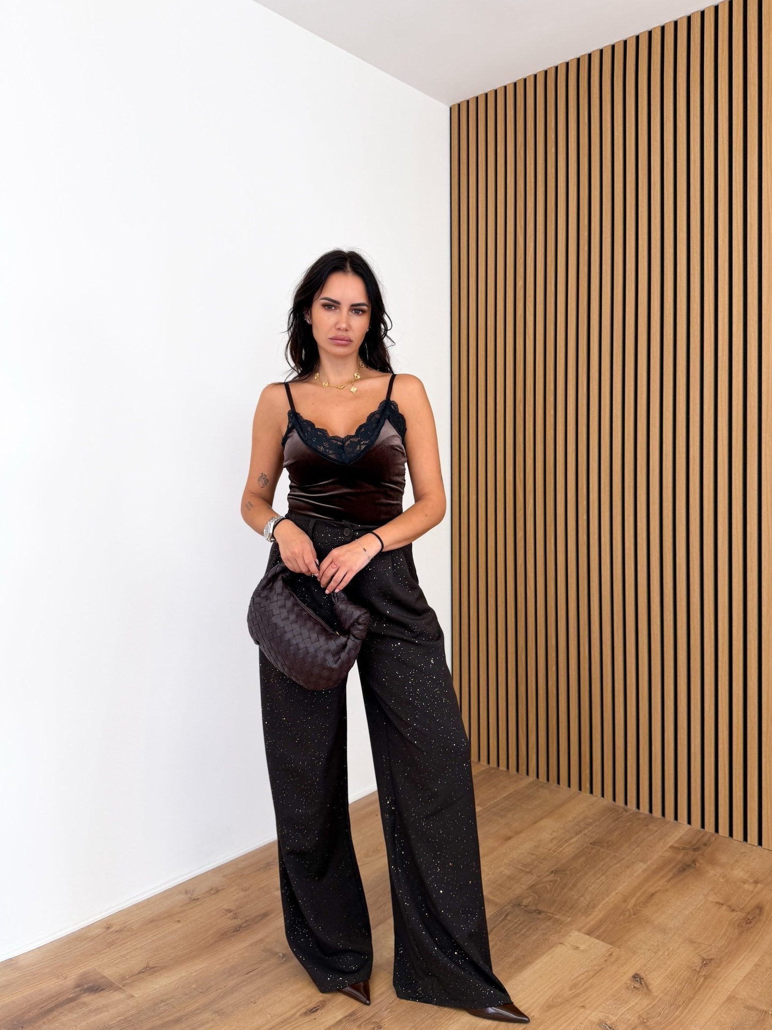 Body Velvet - Marrone - SAINTH