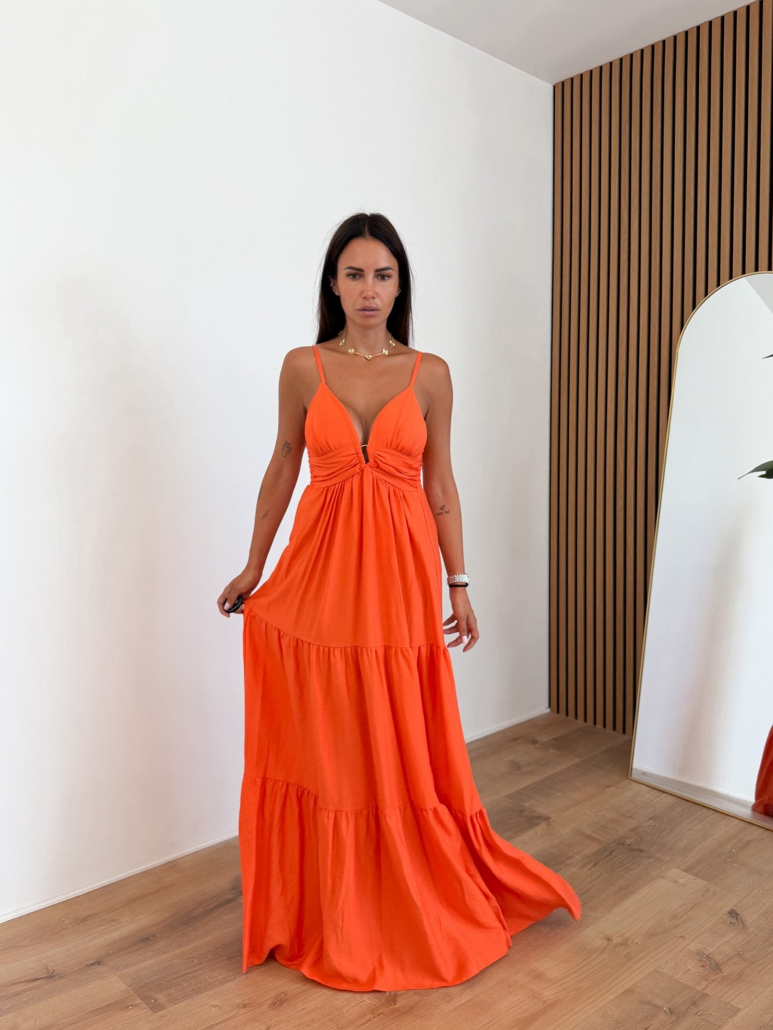 Abito Impero - Arancio - SAINTH