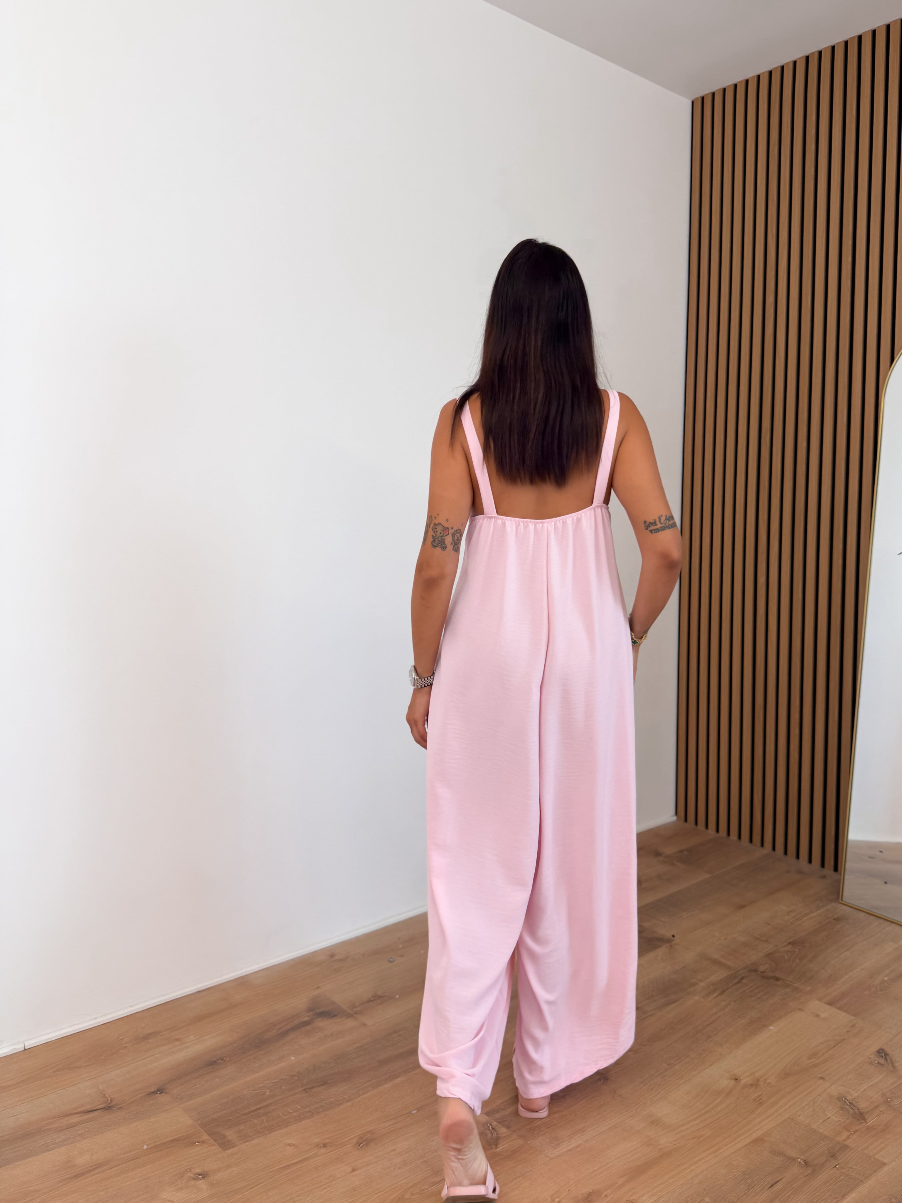 Tuta Intera Jey - Baby Pink