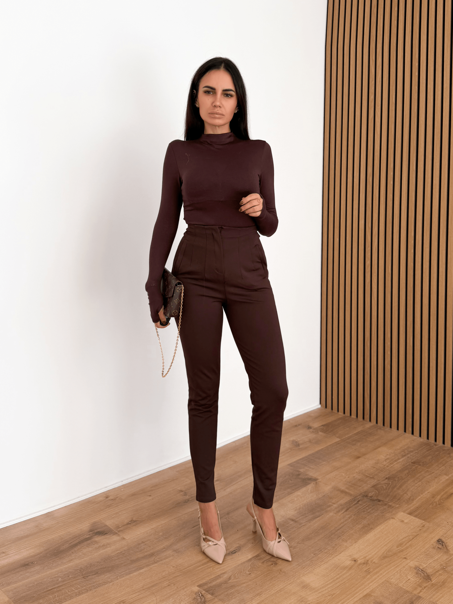 Pantalone Classy - Marrone - SAINTH