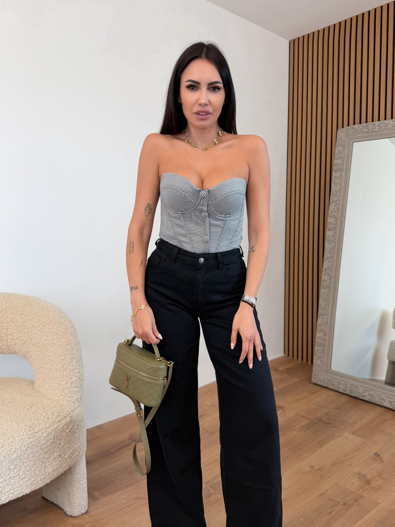 Corpetto PDP - Nero e Bianco