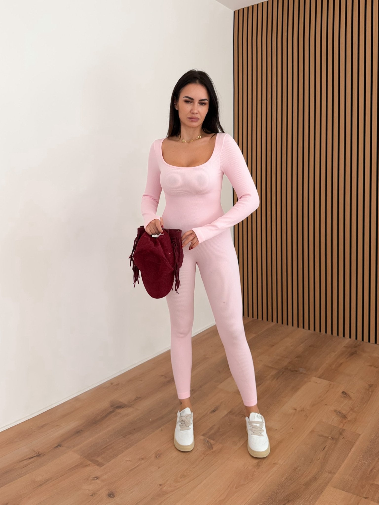 Tuta Intera Contenitiva - Rosa - SAINTH