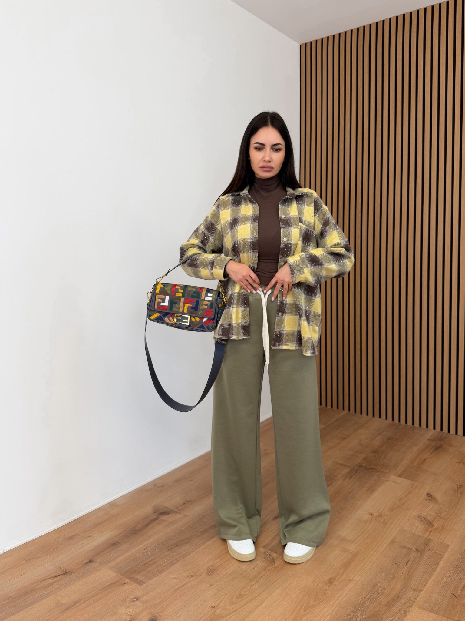 Pantalone Tuta Flow - Army Green - SAINTH