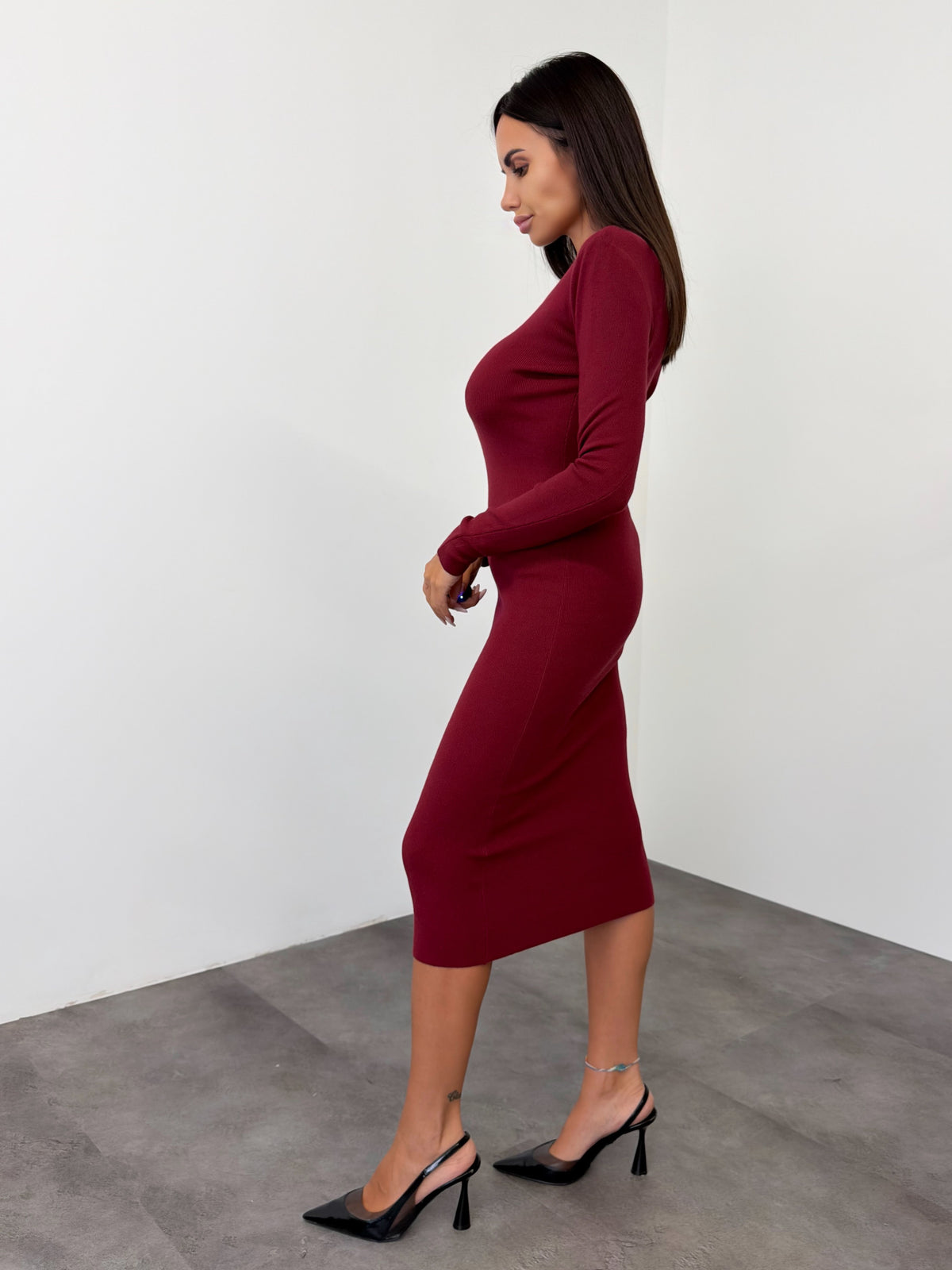 Pull Abito Nube - Bordeaux