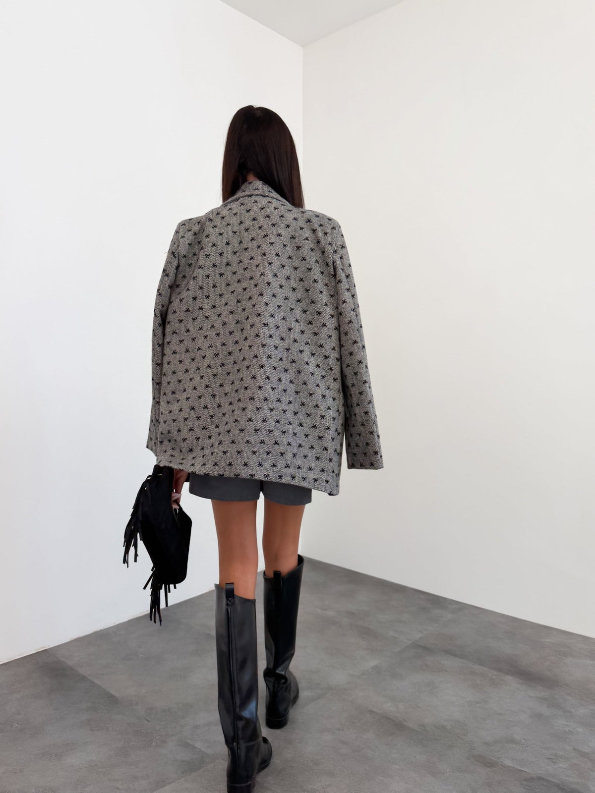 Blazer Fiocchetti - Nero - SAINTH