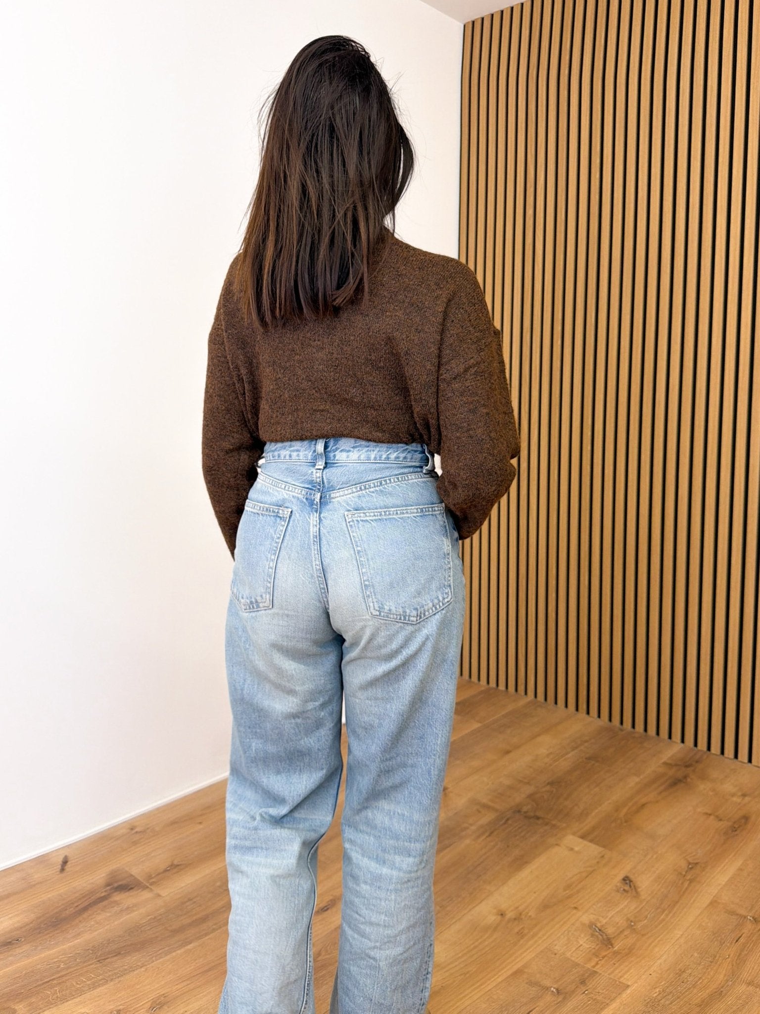 Cardigan Arcobaleno - Marrone - SAINTH