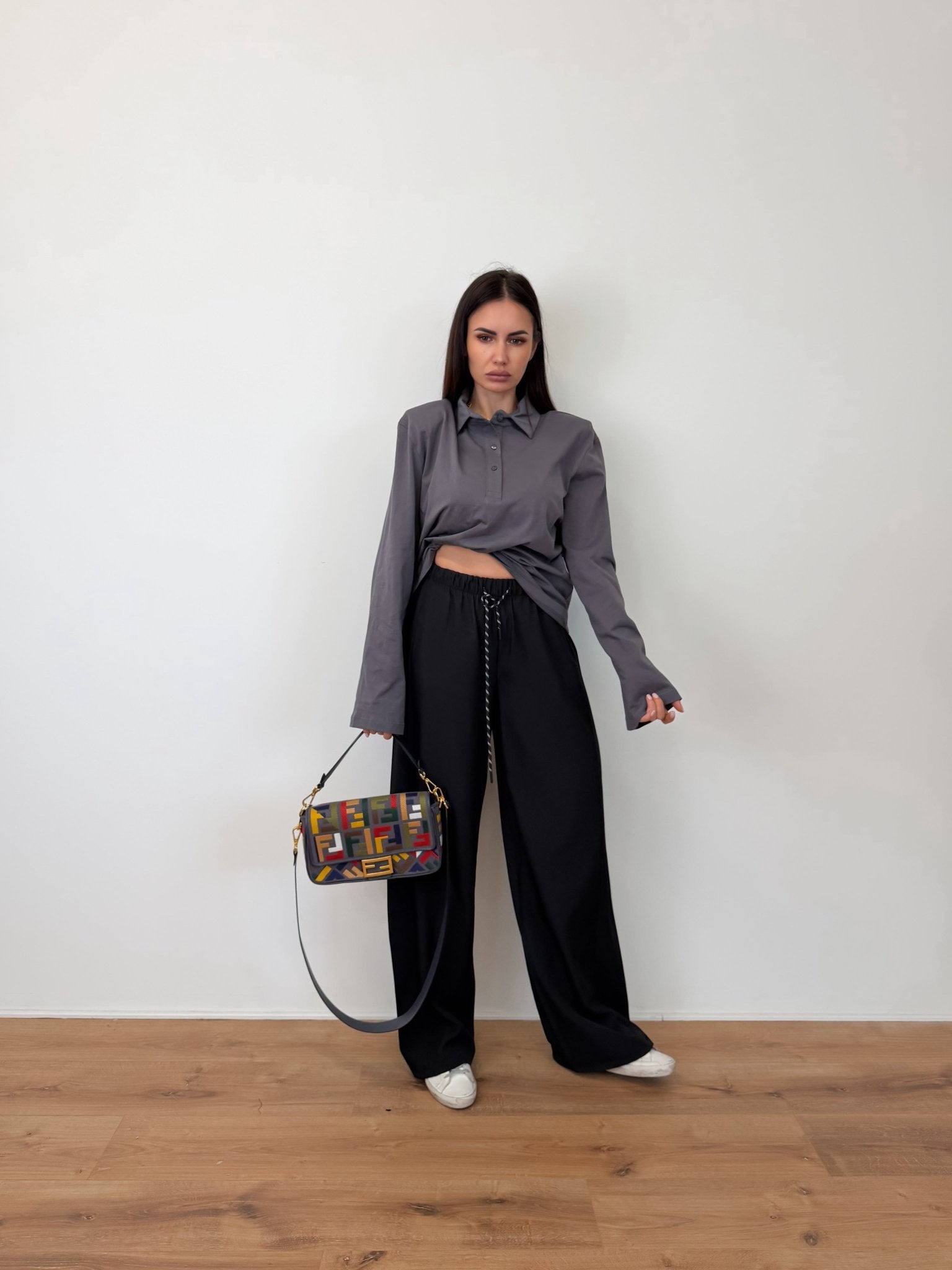 Pantalone West - Nero - SAINTH