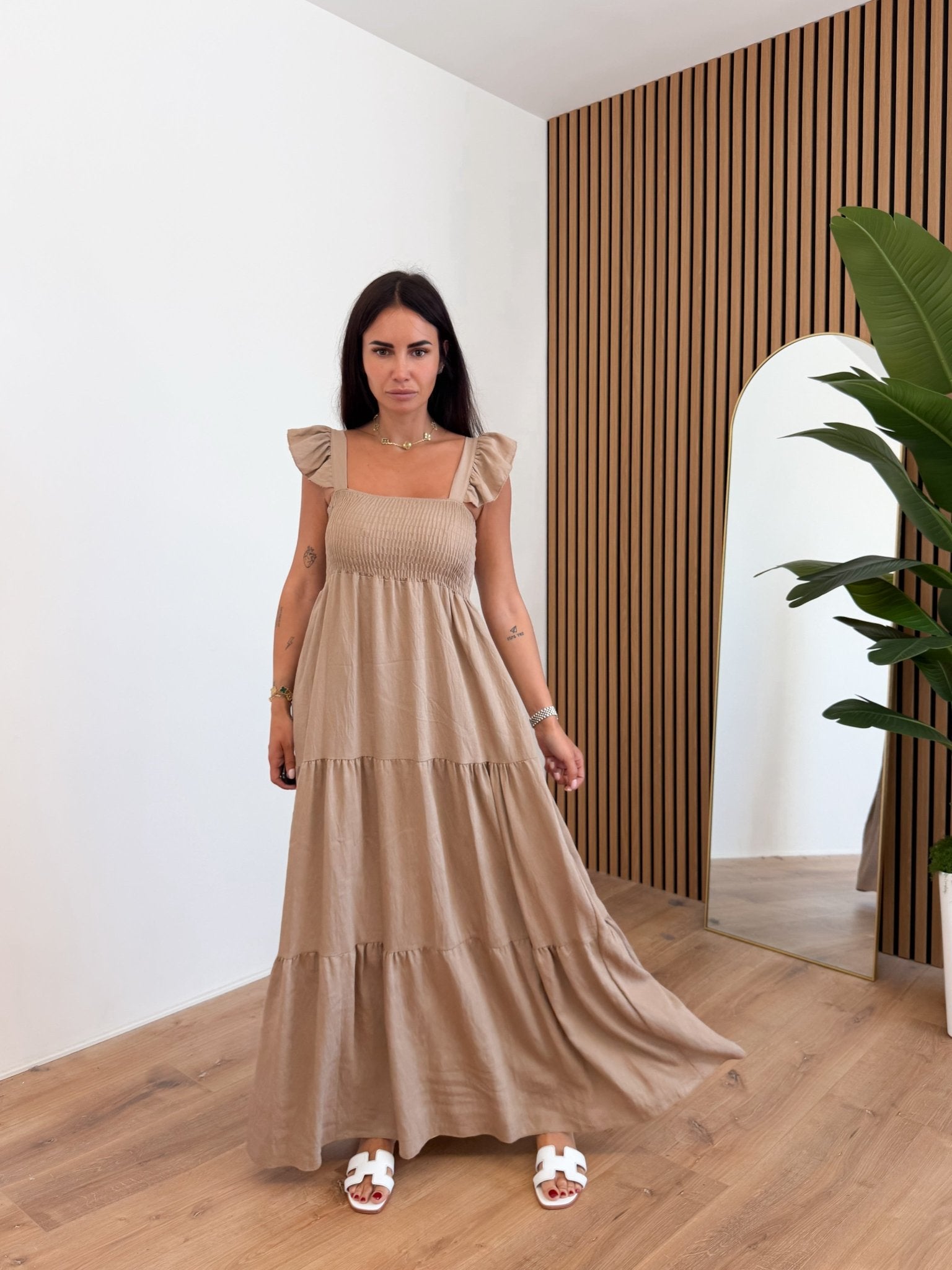 Abito Dora - Beige - SAINTH
