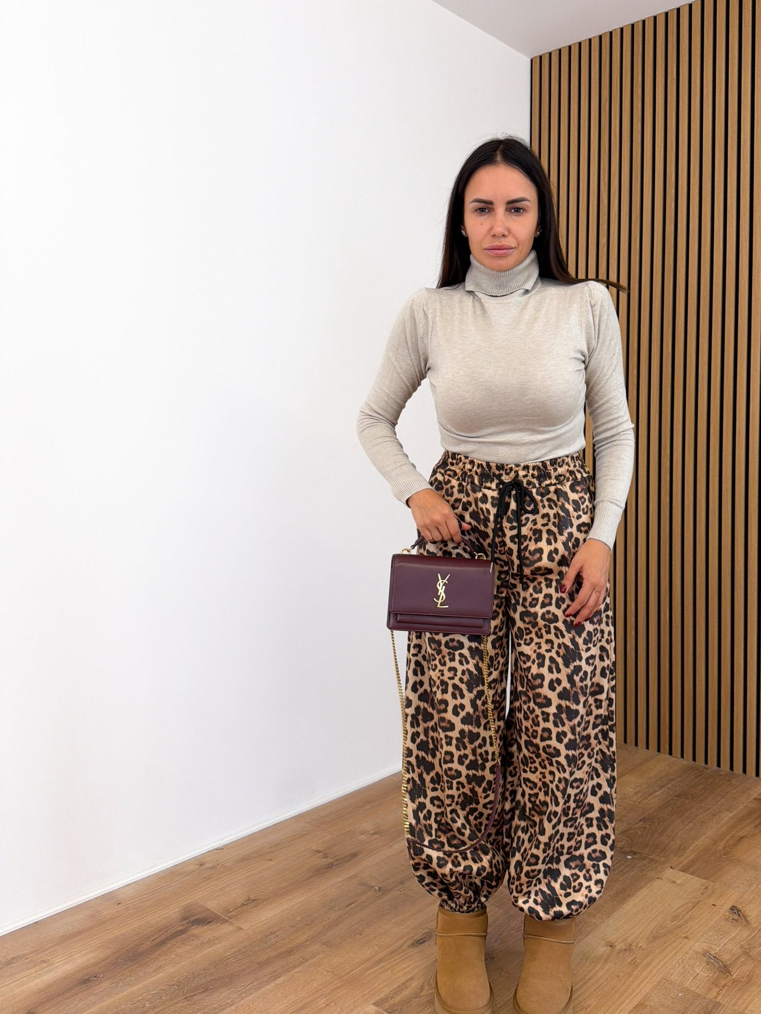 Pantalone Pelosino - Leopardato Chiaro - SAINTH