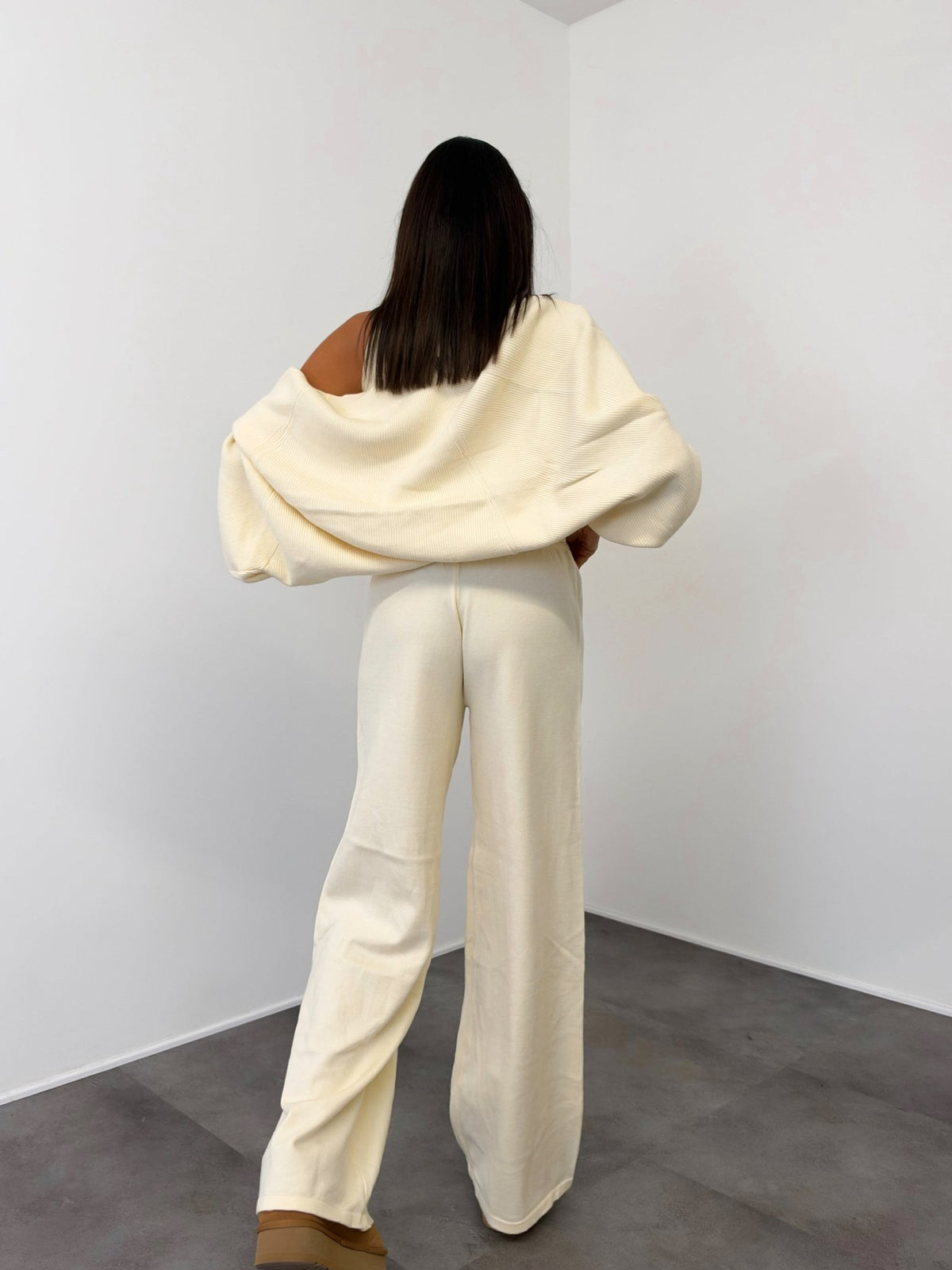 Coordinato Tris Lilà - Burro - SAINTH