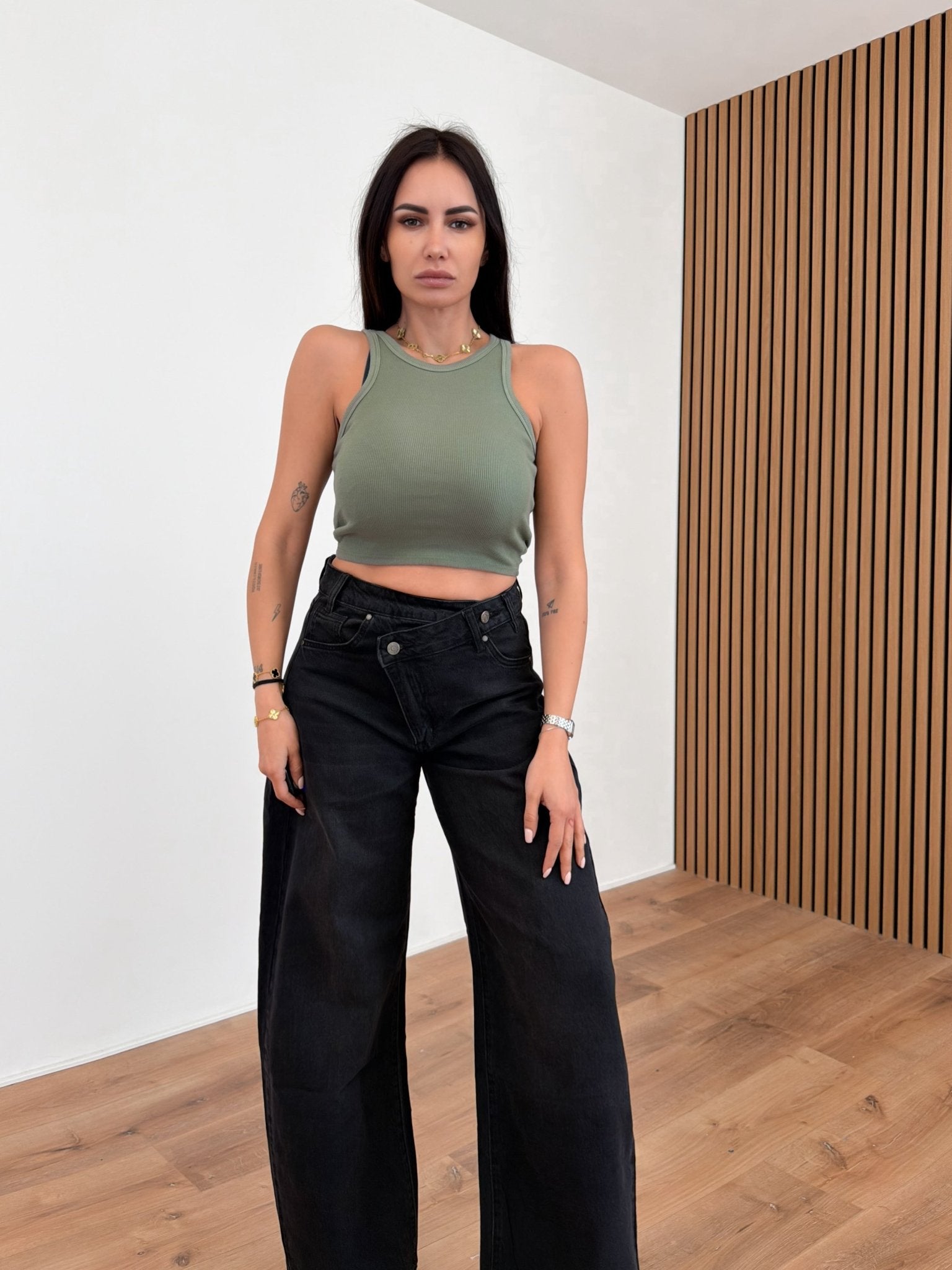 Jeans FX879 - Nero - SAINTH