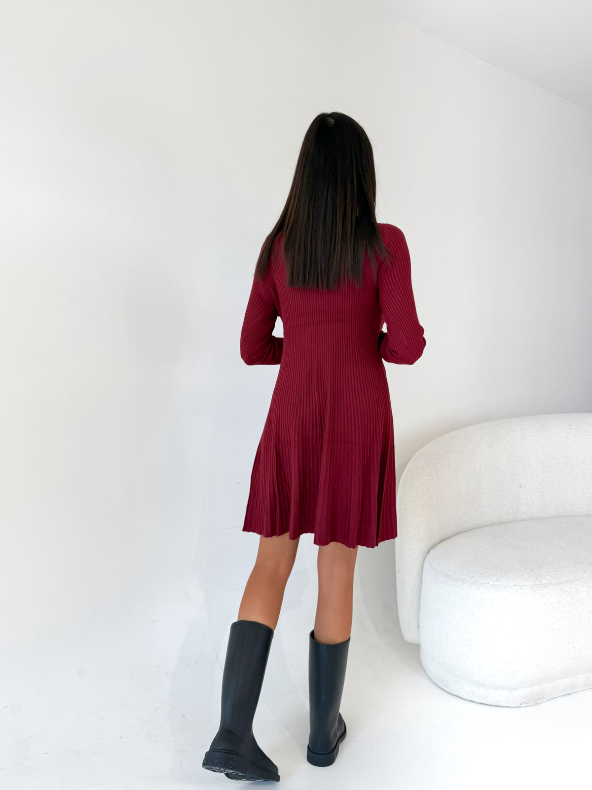 Pull Abito Bell - Bordeaux