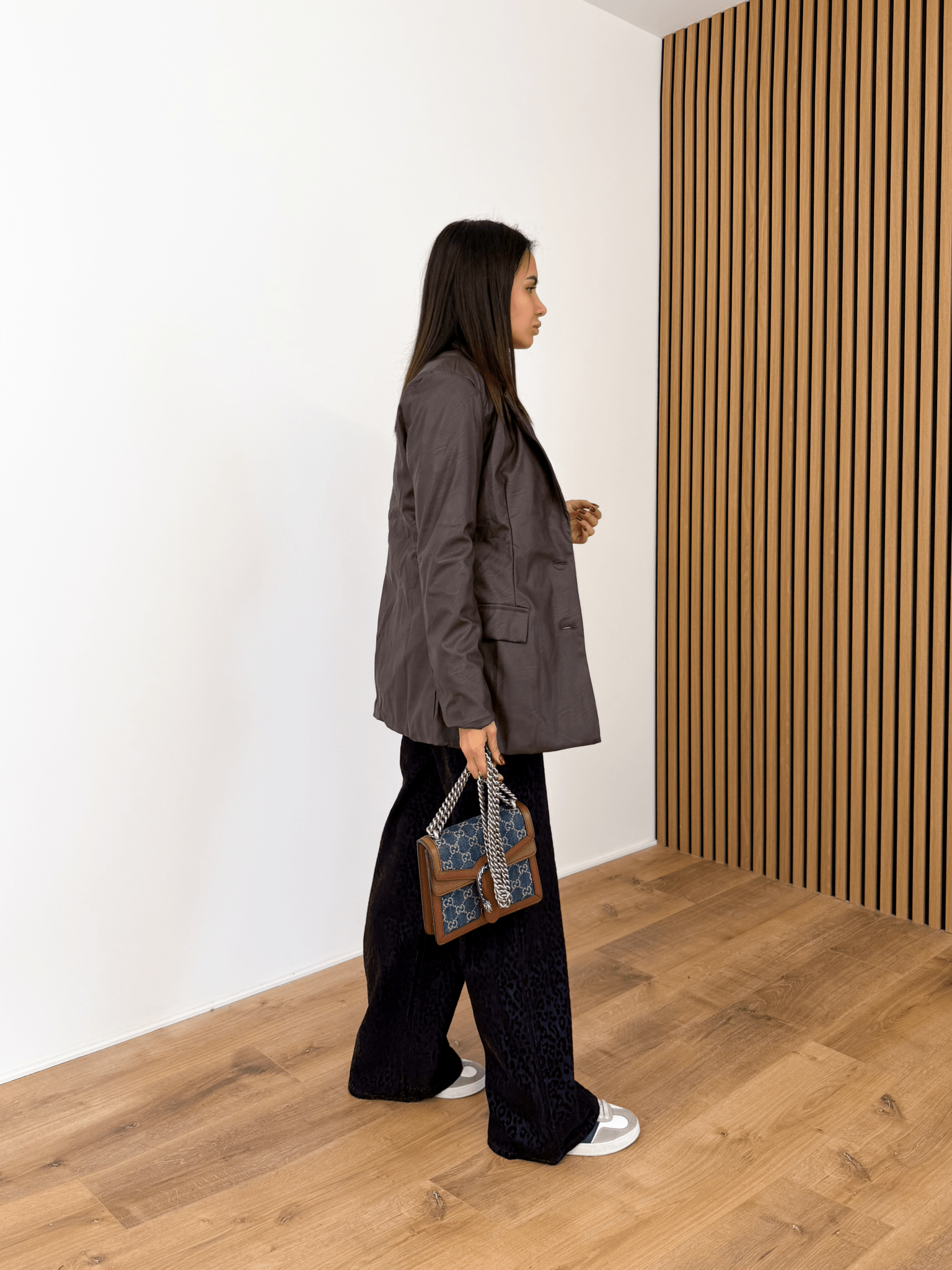 Blazer Ecopelle Trend - Marrone - SAINTH