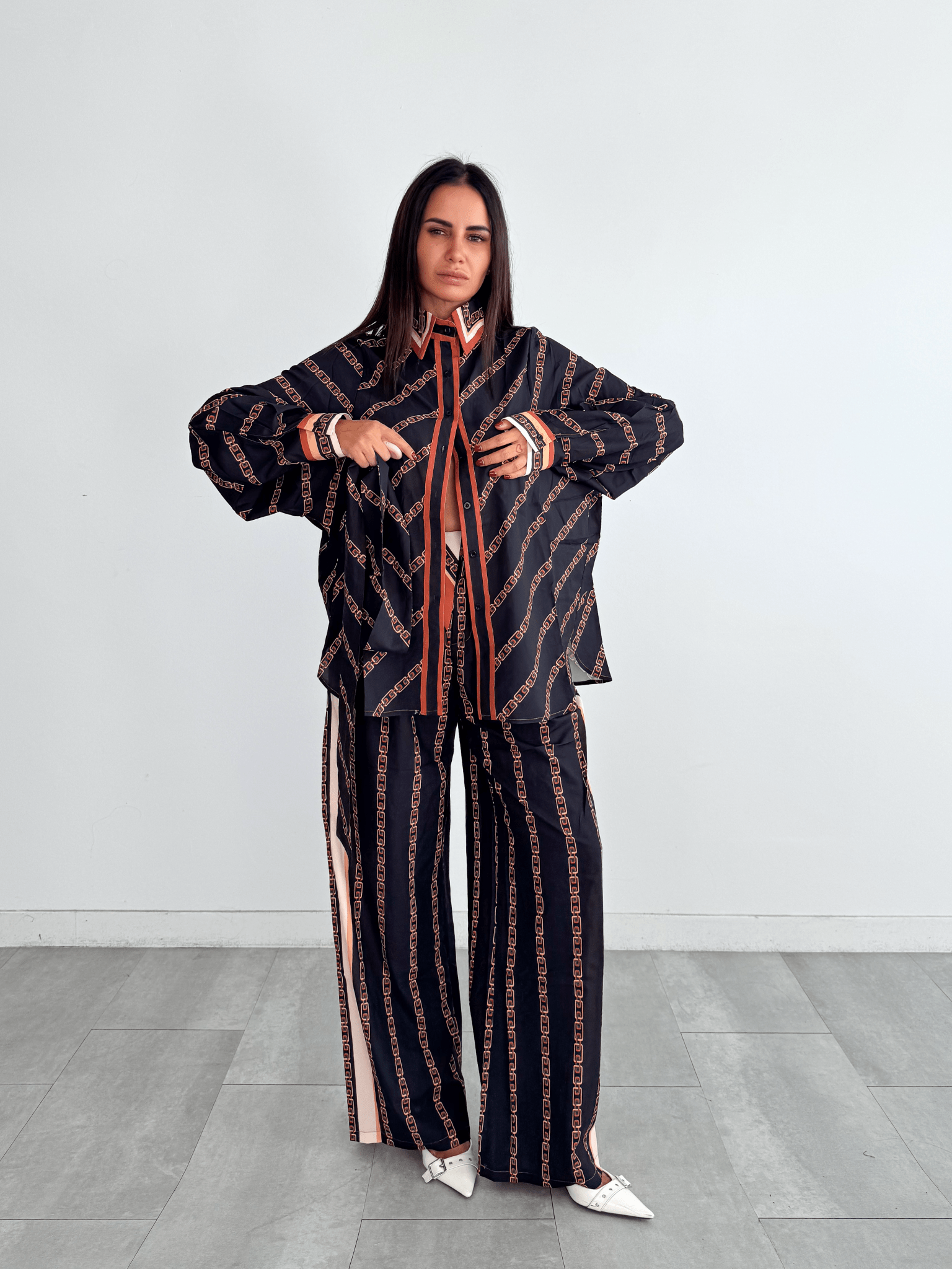 Completo Origami - Nero - SAINTH