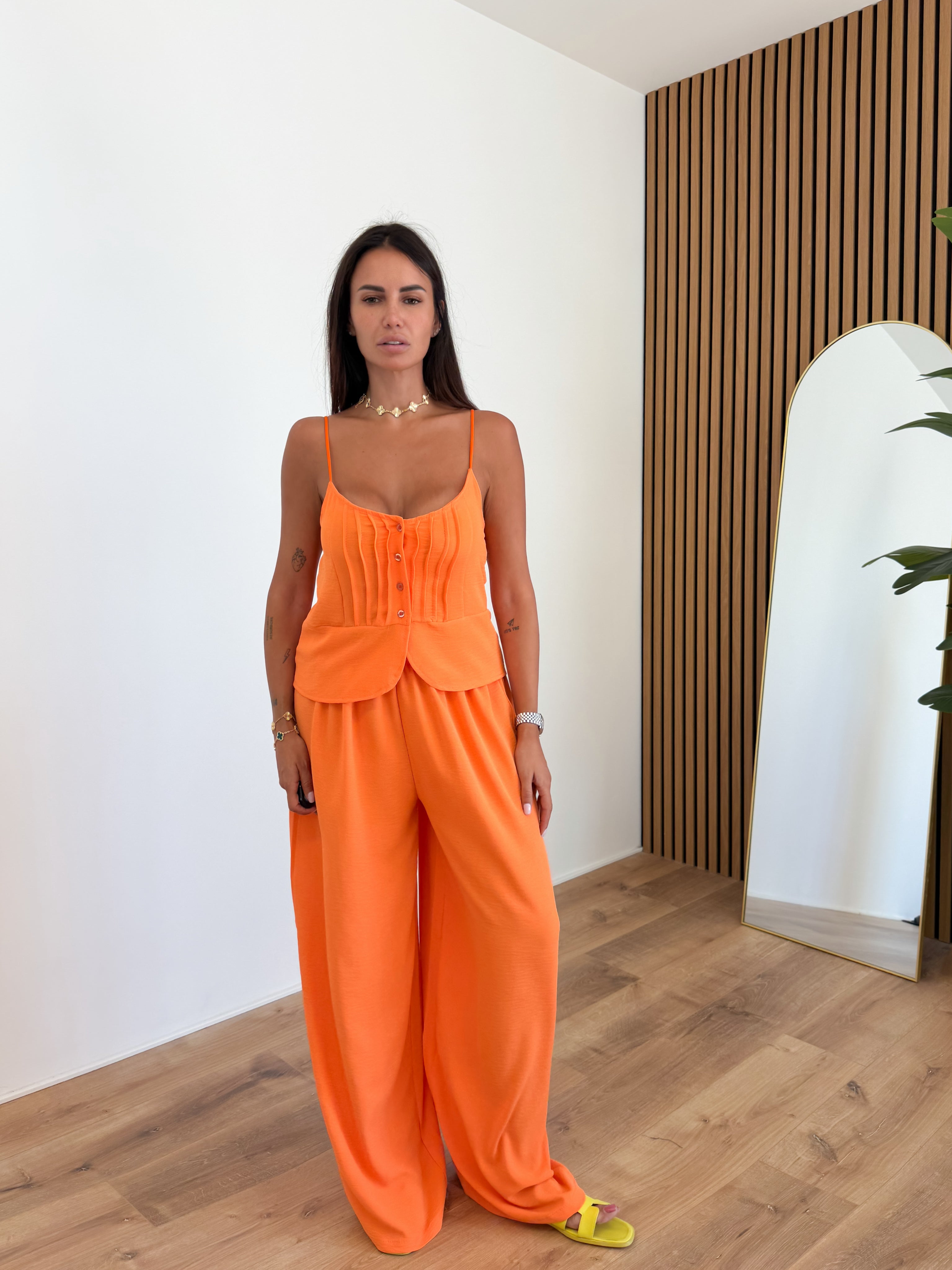 Coordinato Perla - Arancio
