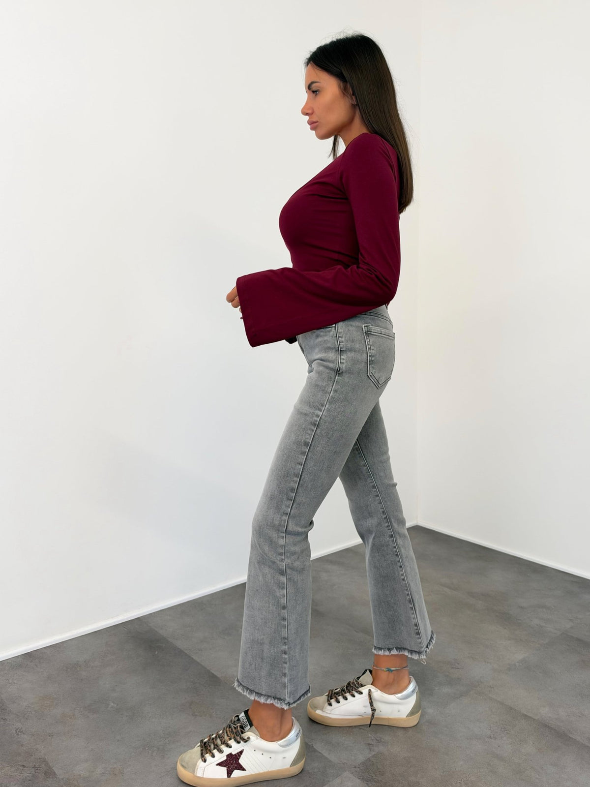 Jeans SJ1601 - Grigio - SAINTH