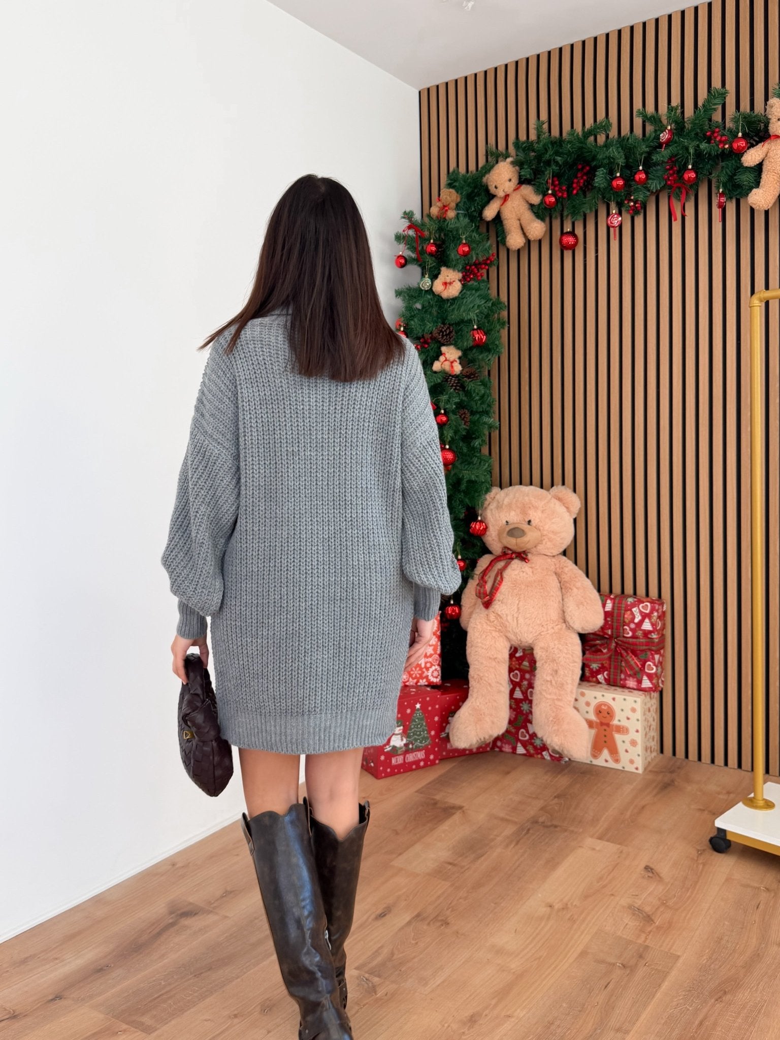 Pull Abito Intaglio - Grigio - SAINTH