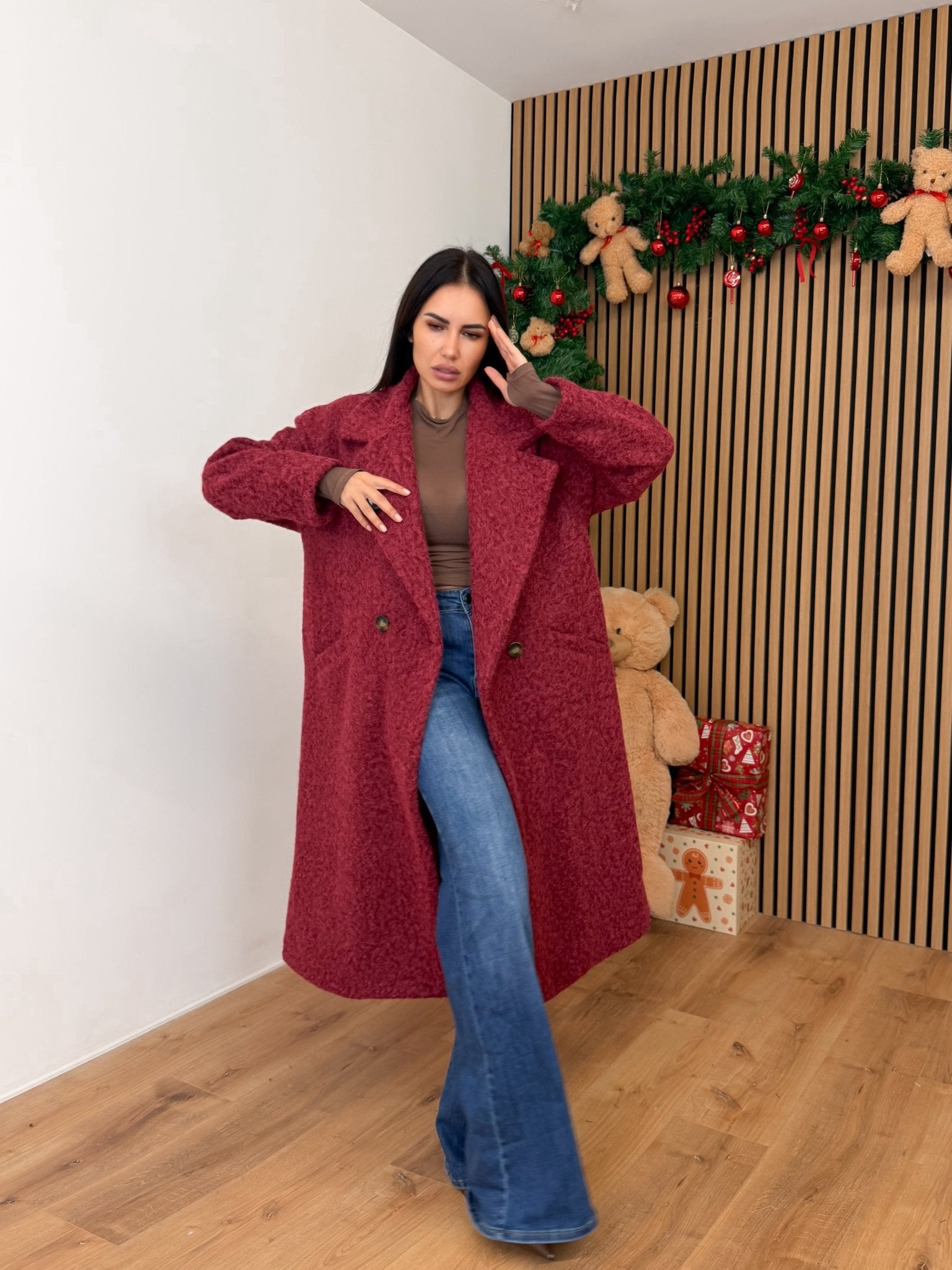 Cappotto Katia - Bordeaux - SAINTH