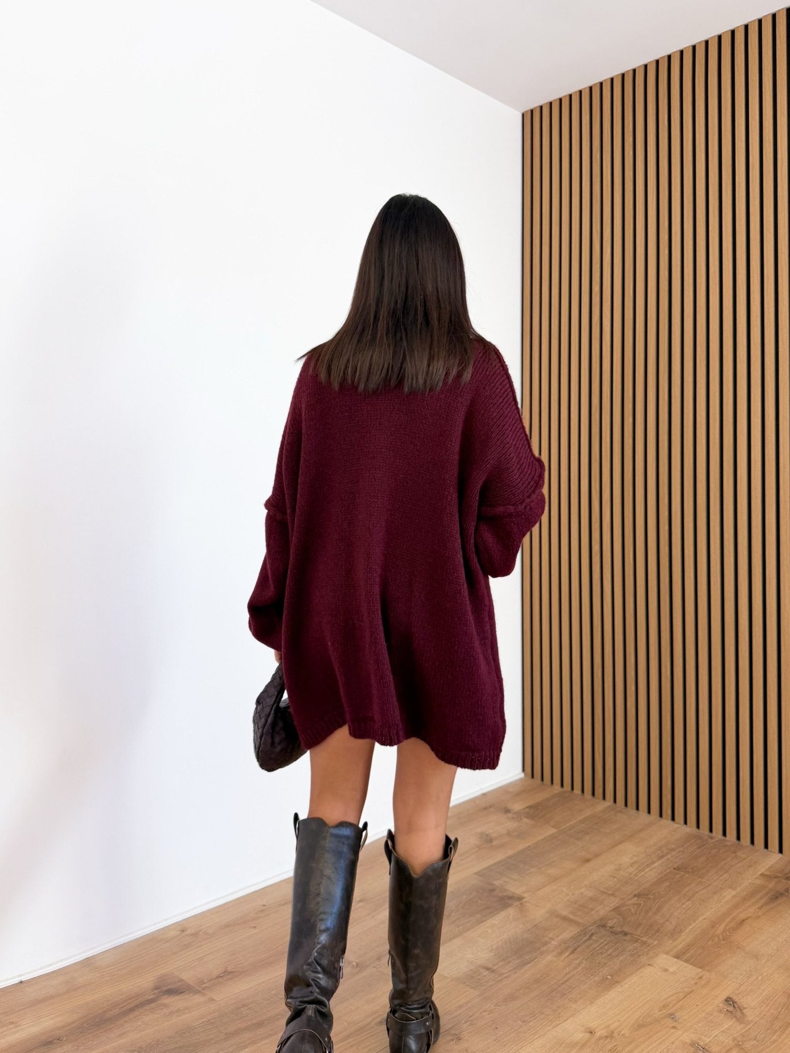 Maxi Pull Ocean - Bordeaux - SAINTH