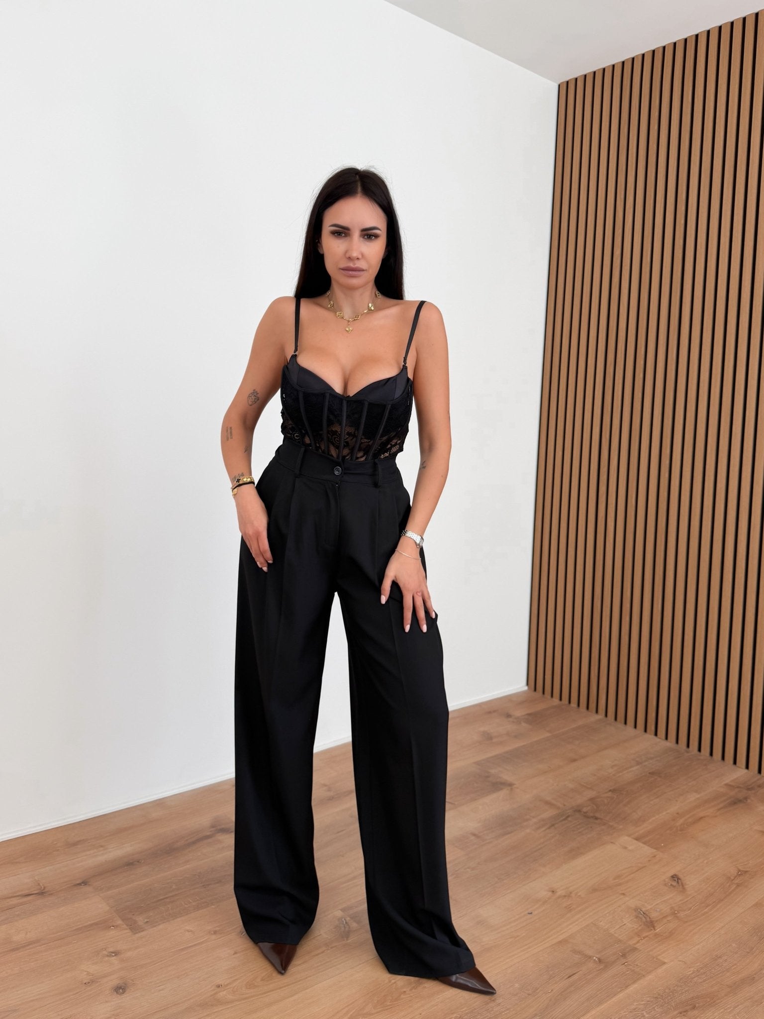 Pantalone Office - Nero - SAINTH