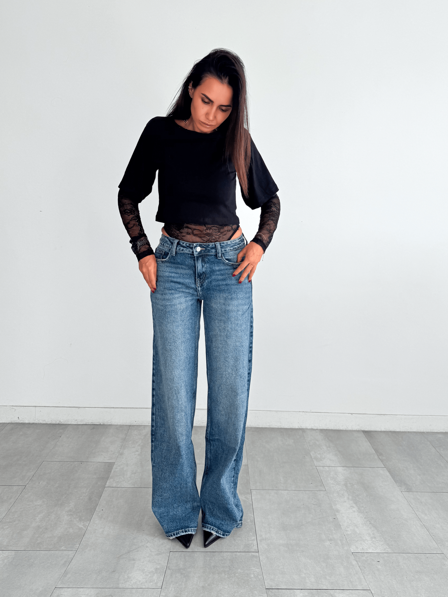 Body Style + Maglietta - Nero - SAINTH