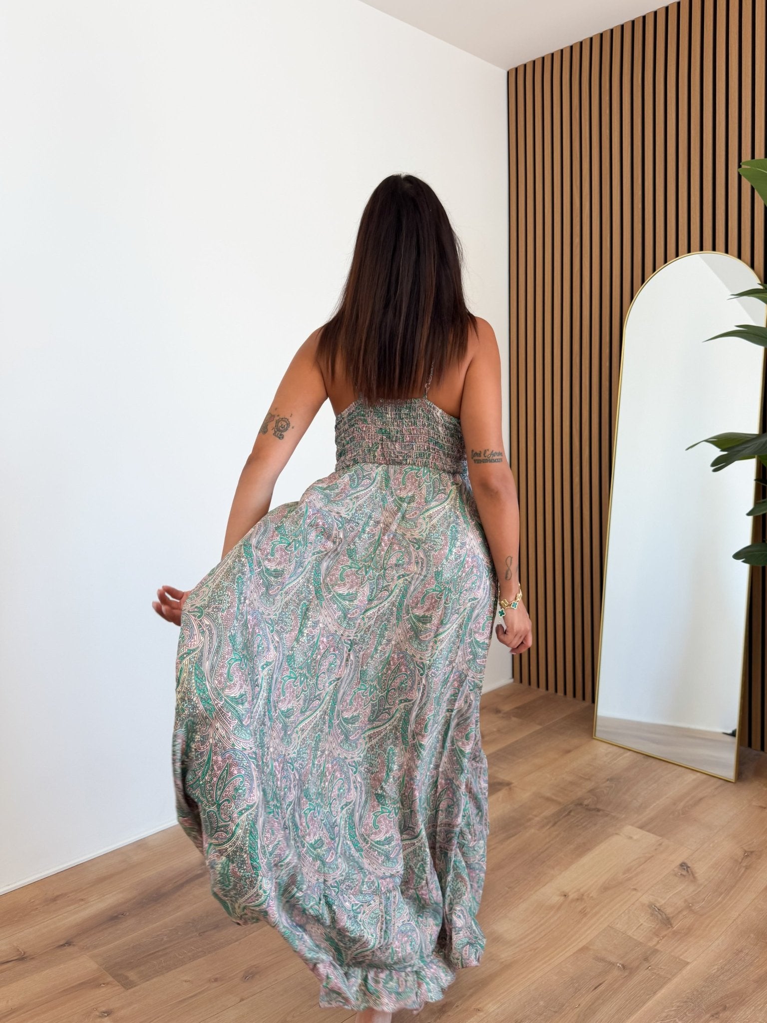 Abito Maya - Rosa Verde - SAINTH
