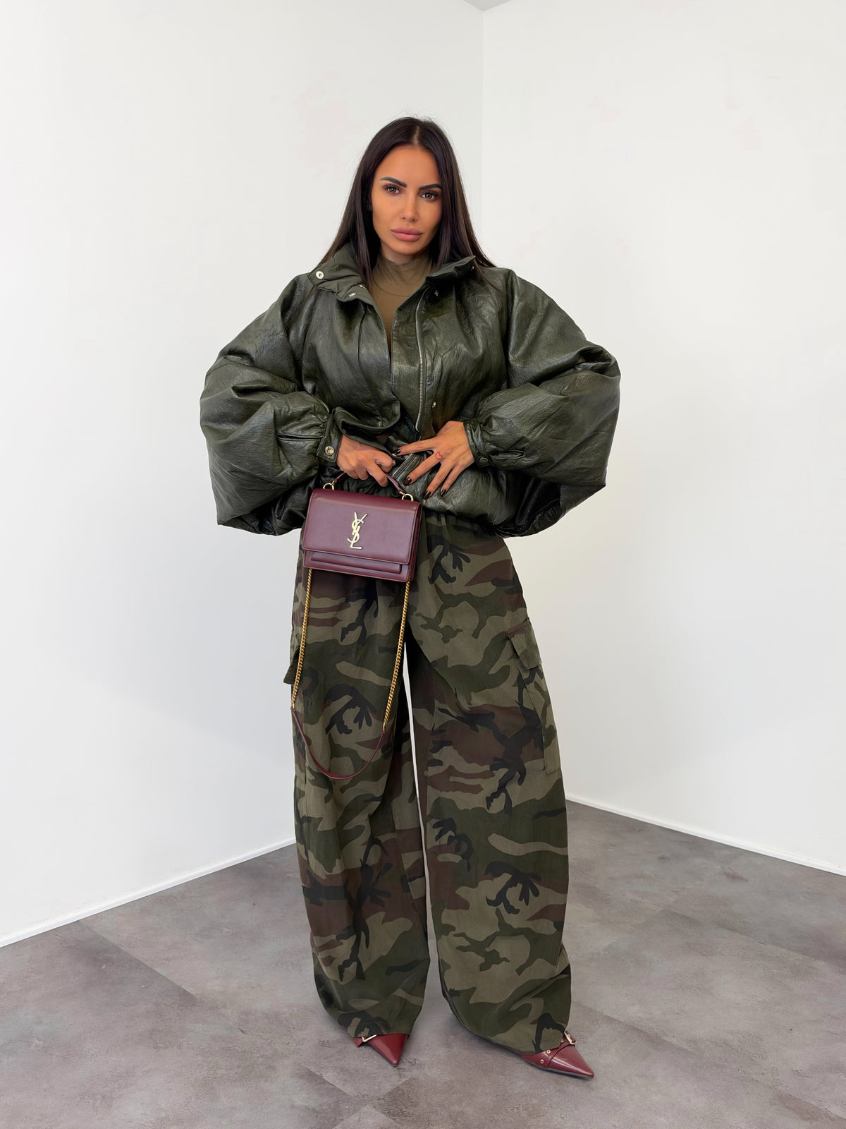 Giacca Street Ecop - Army Green