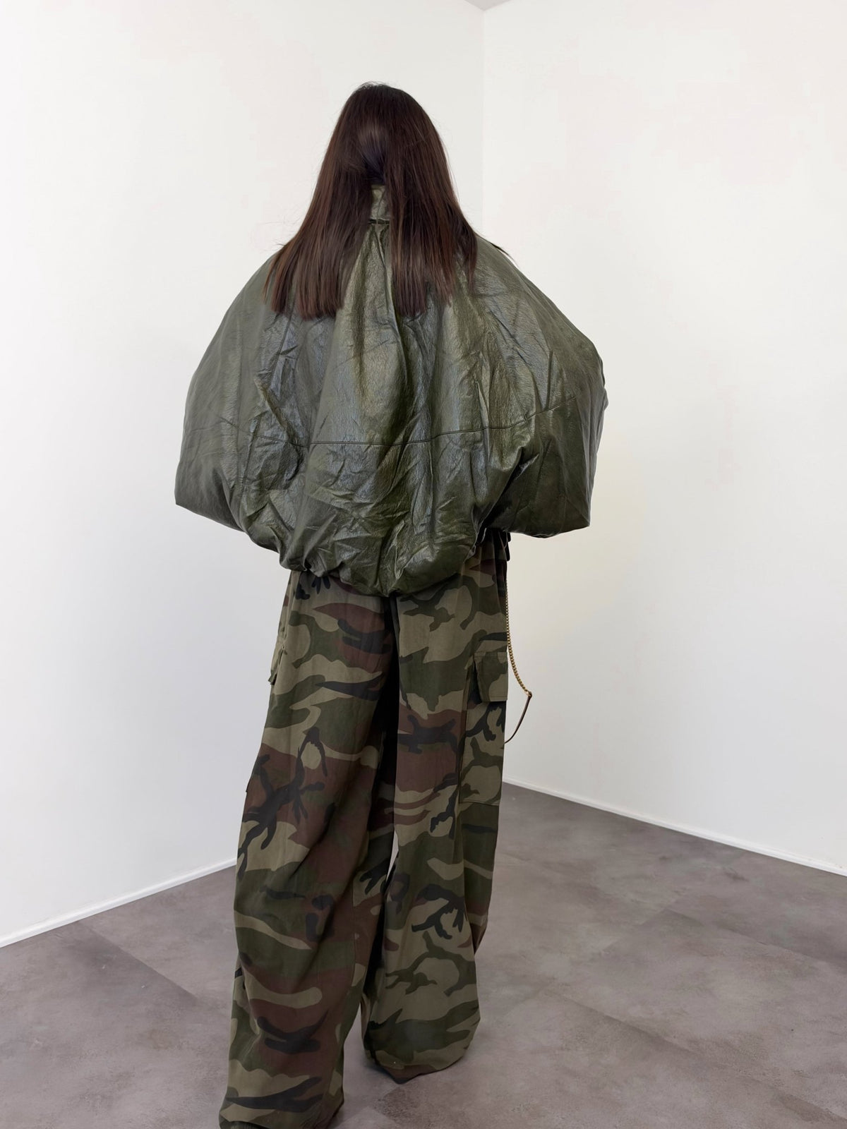 Giacca Street Ecop - Army Green - SAINTH