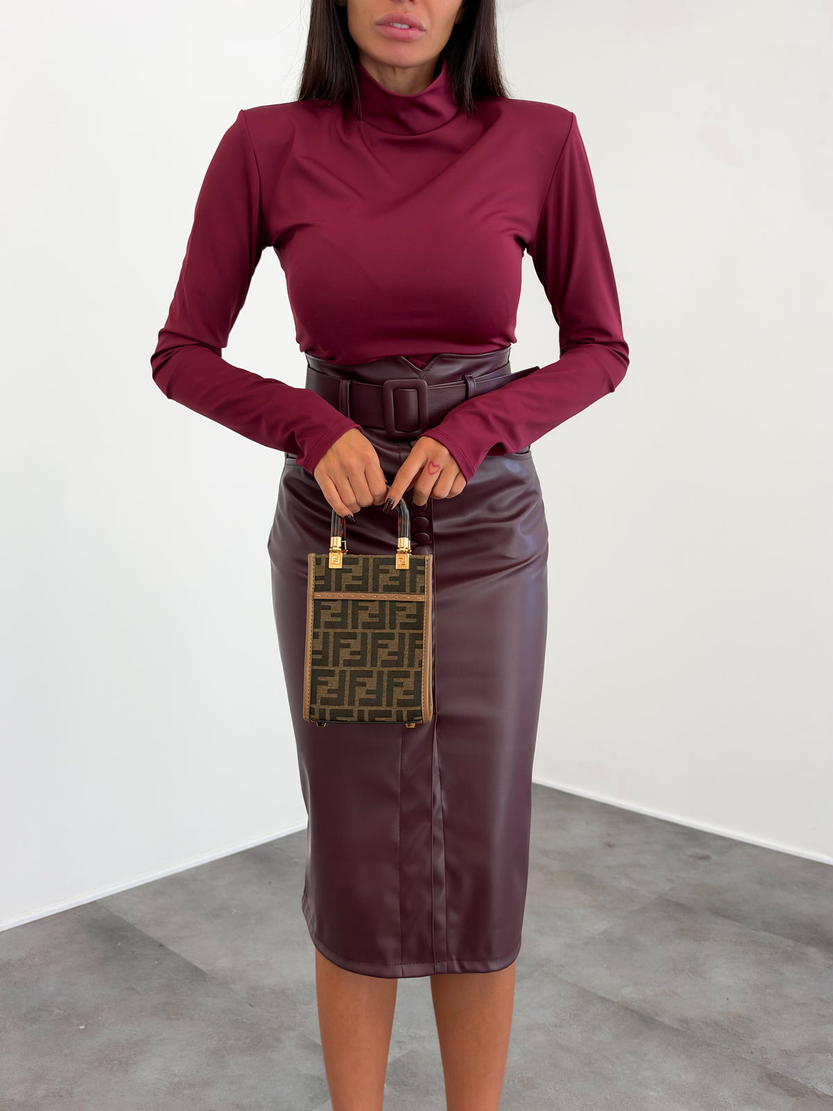 Maglia Shoulder - Bordeaux