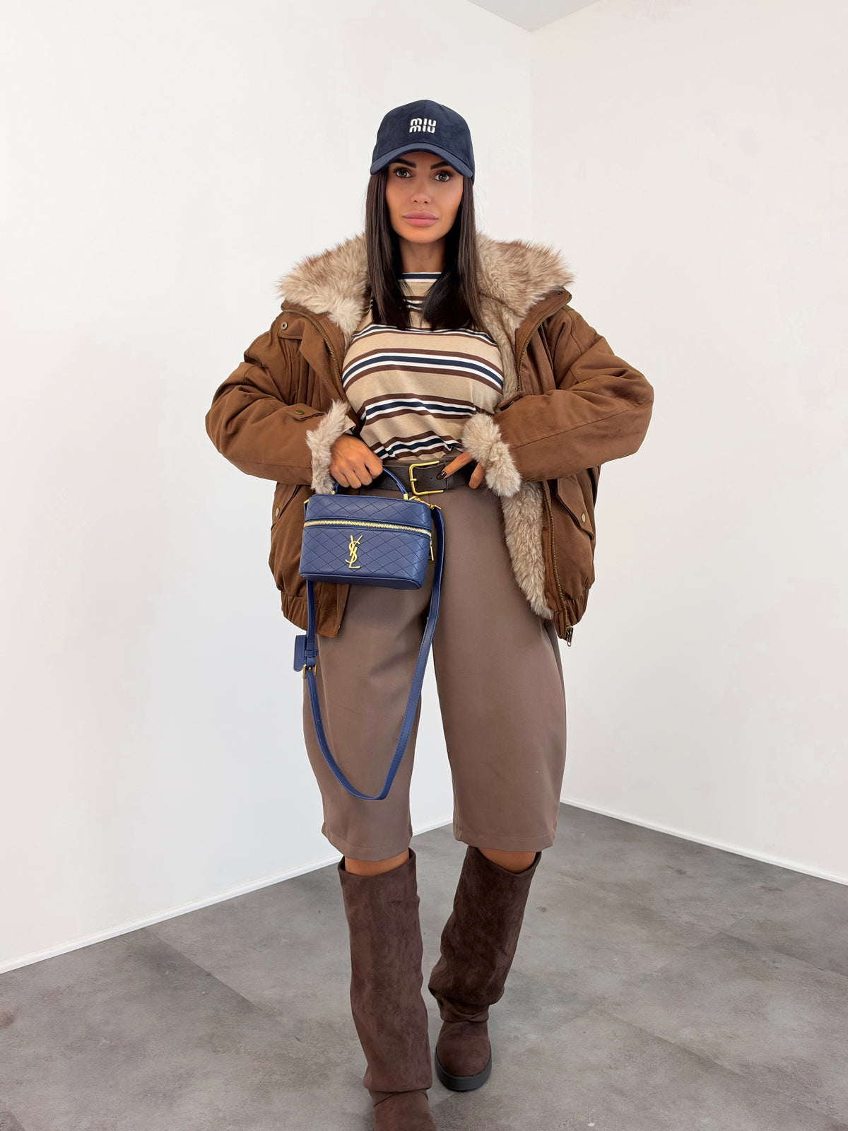 Giacca Switch Double Face - Camel