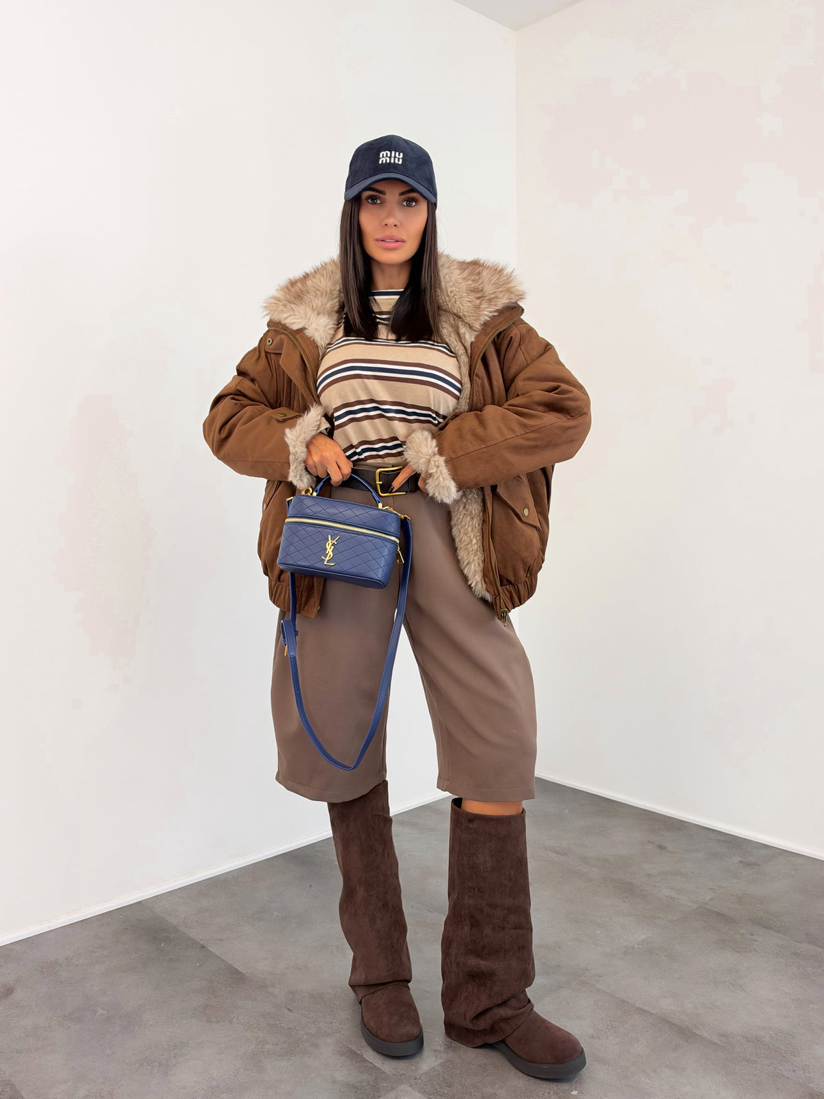 Giacca Switch Double Face - Camel