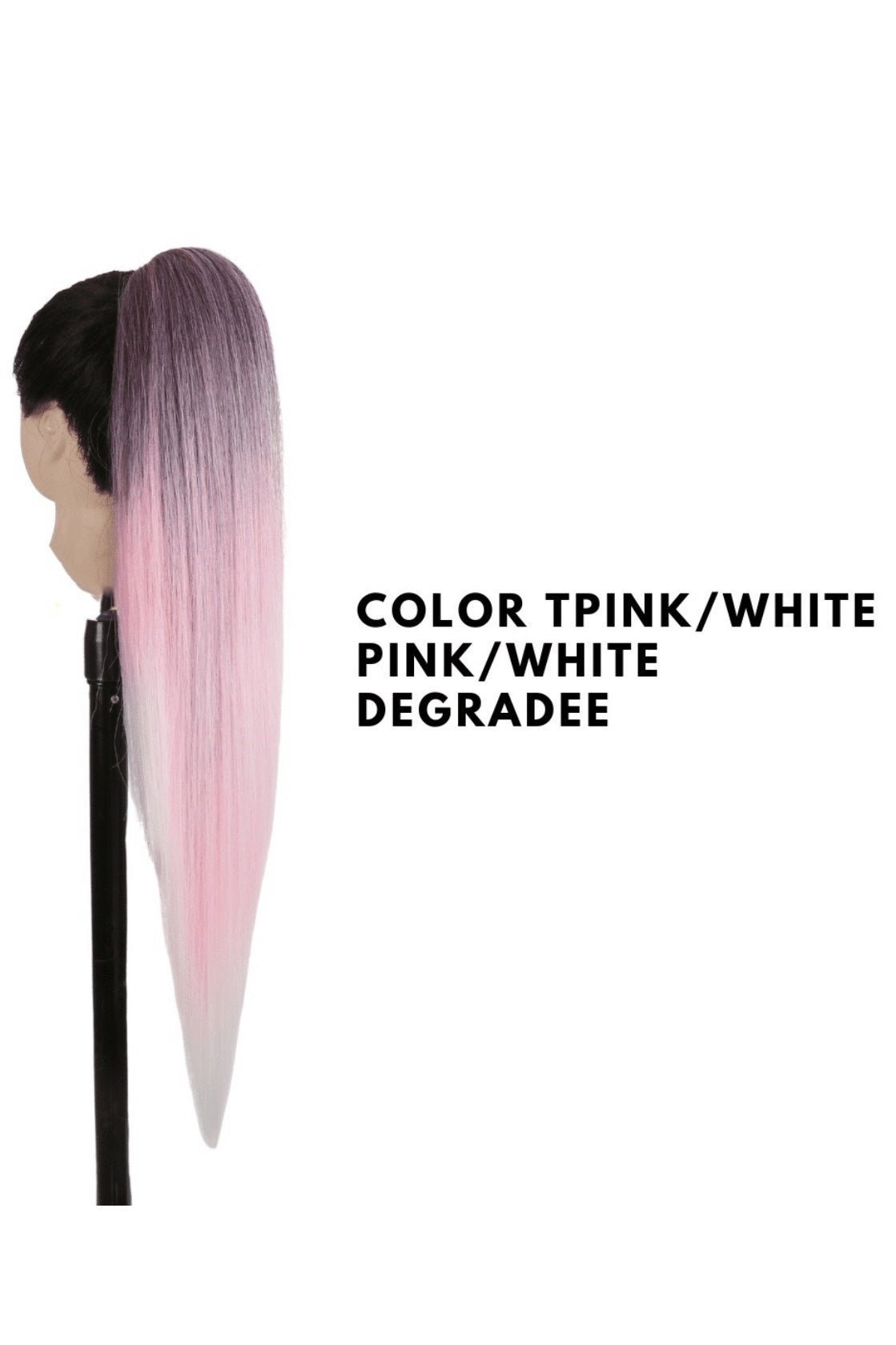 Coda Effetto Liscio - Rosa - SAINTH