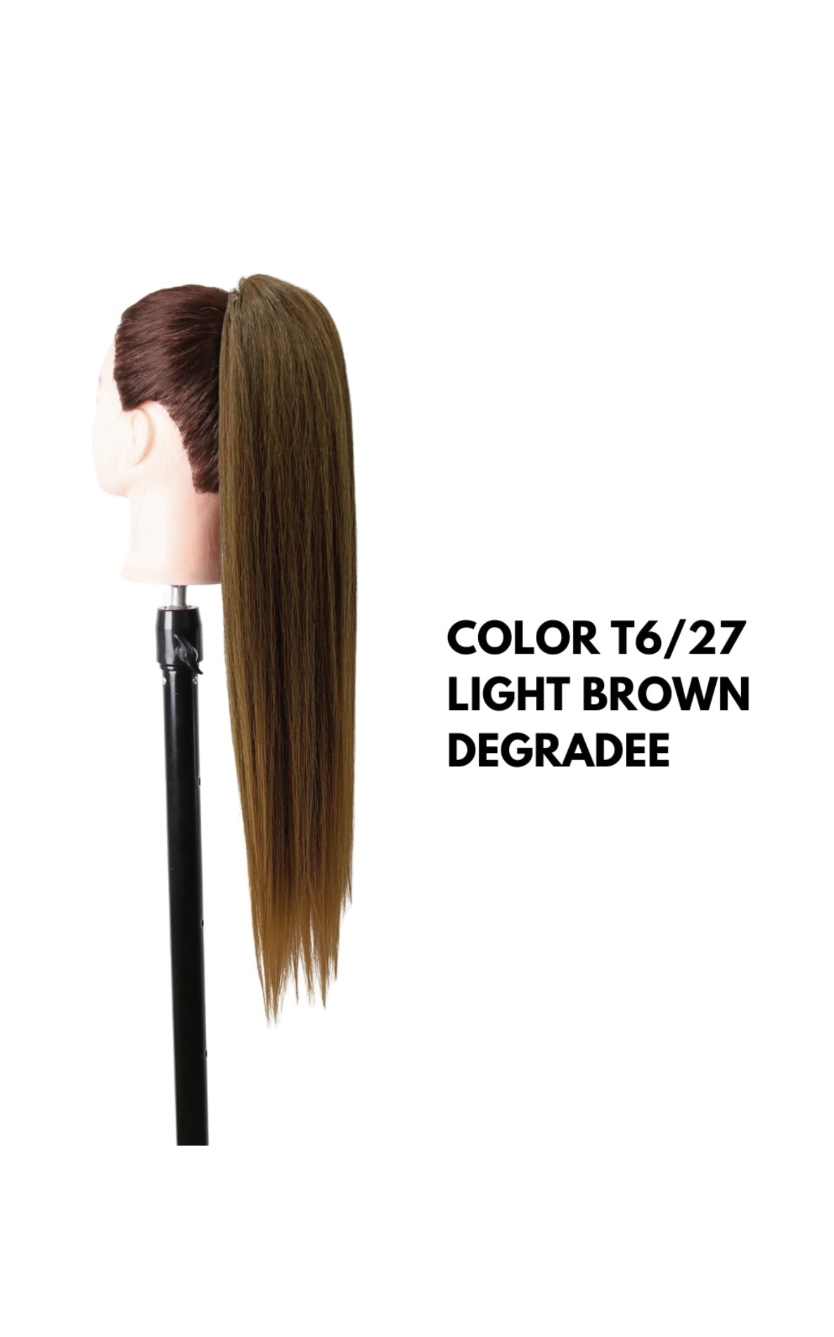 Coda Effetto Liscio - Degradé Castano Chiaro - SAINTH