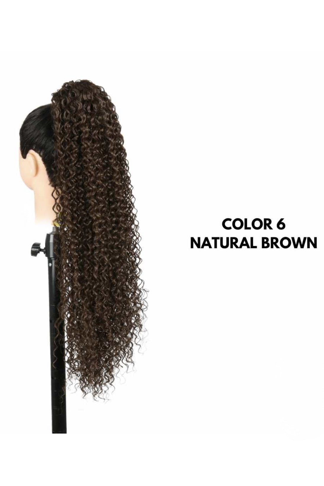 Coda Effetto Afro - Castano - SAINTH