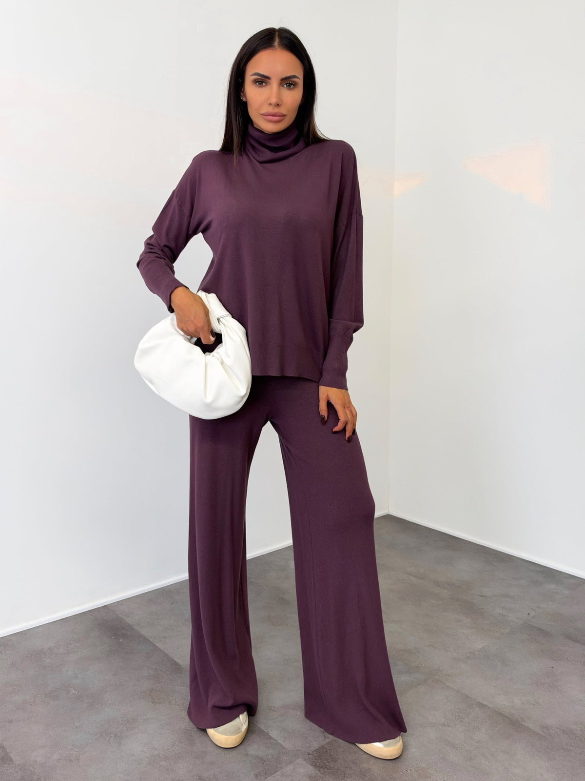 Coordinato Ivory - Melanzana - SAINTH