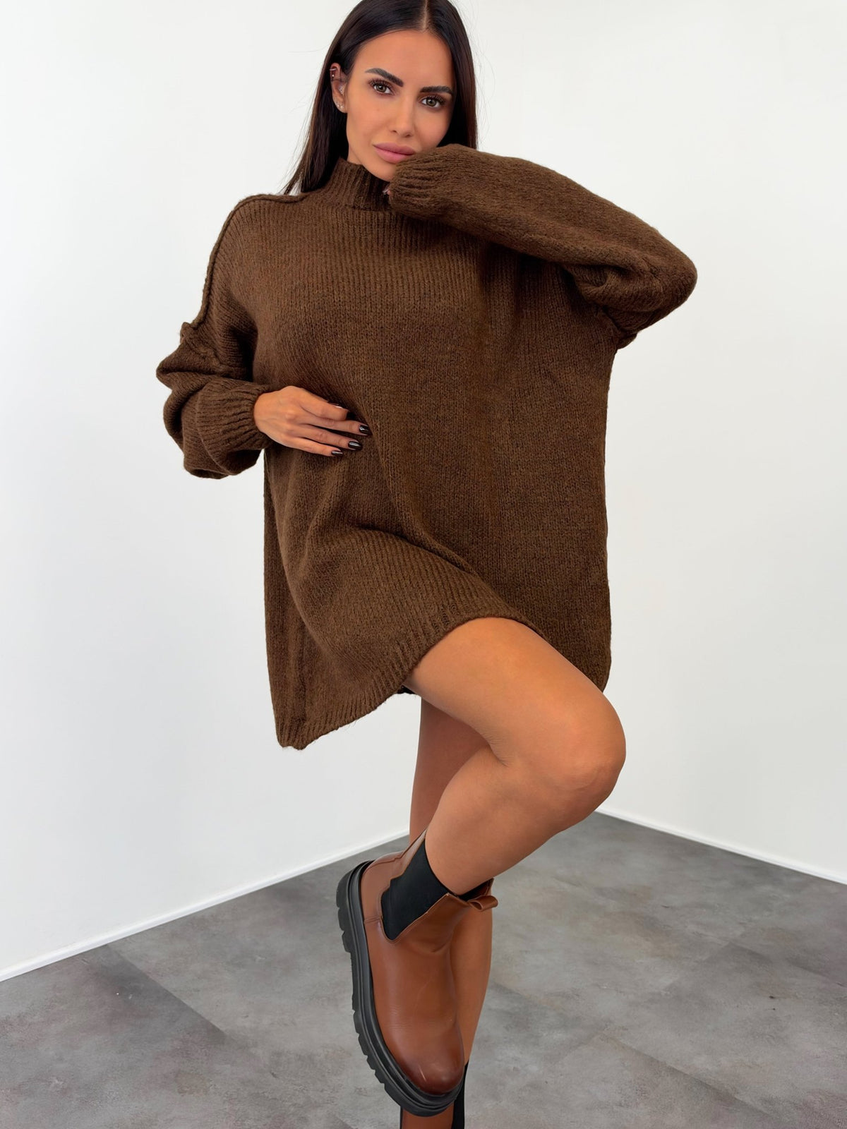 Maxi Pull Ocean - Marrone - SAINTH