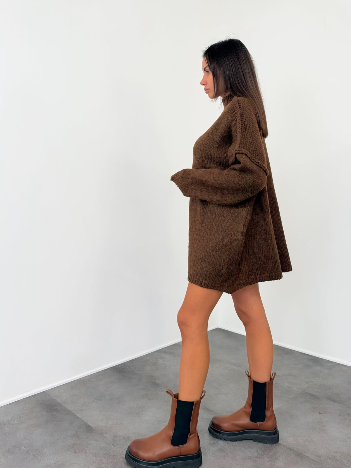Maxi Pull Ocean - Marrone - SAINTH