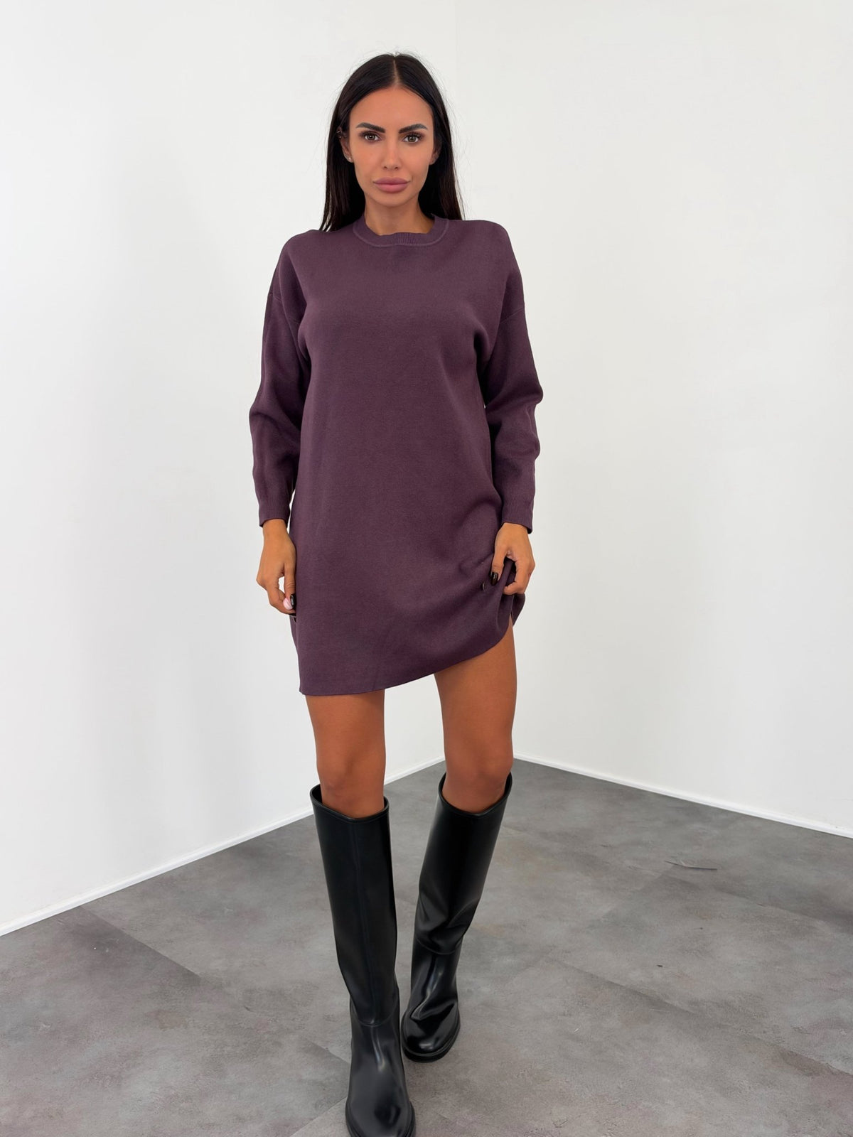 Abito Pull Margot - Vinaccia - SAINTH