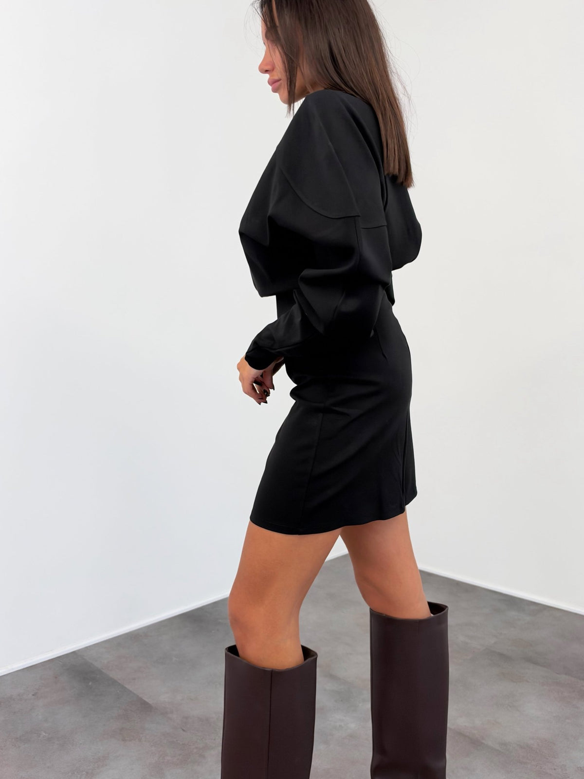 Abito Trapezio - Nero - SAINTH