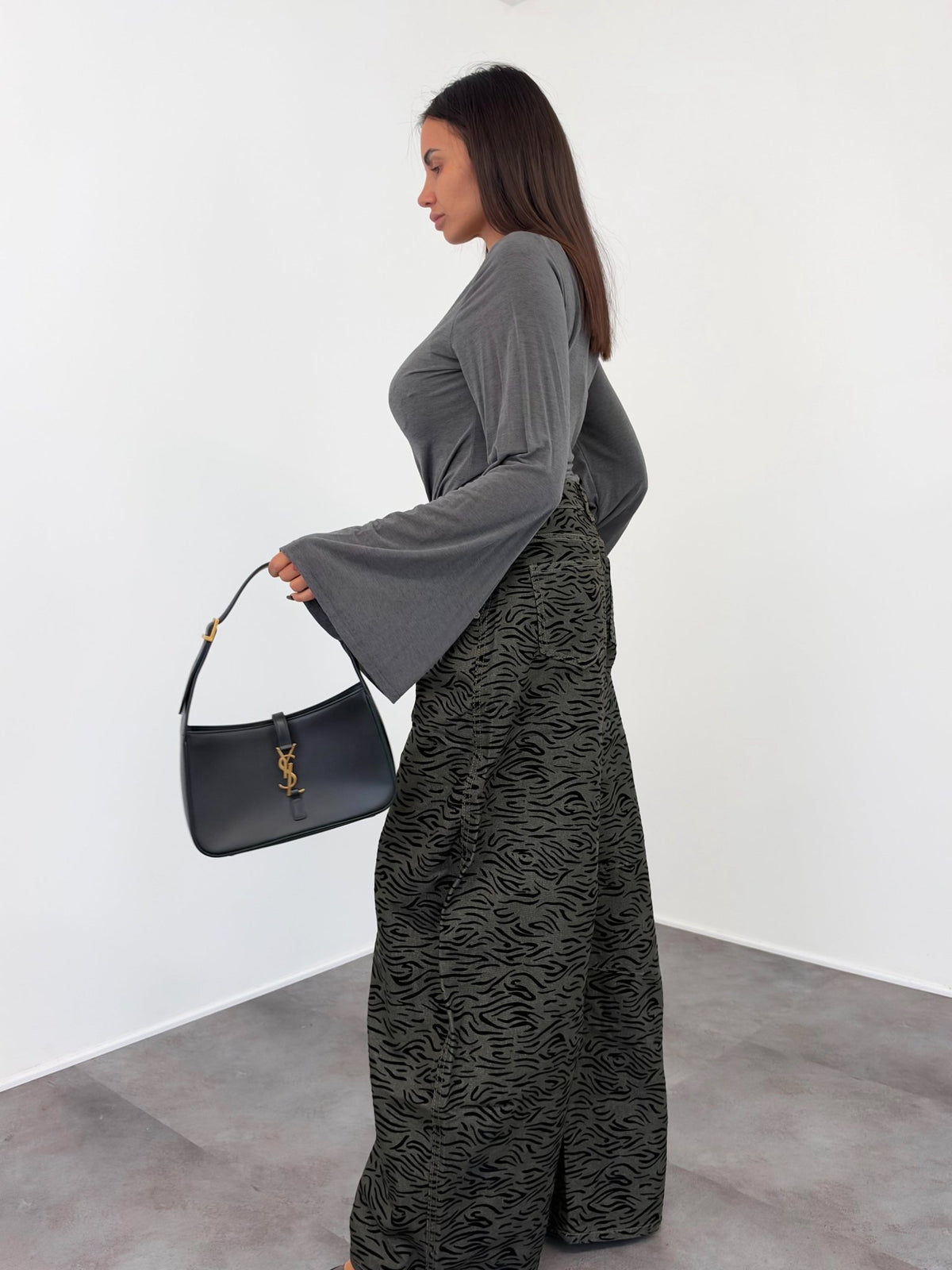 Maglia Bat MistoCashmere - Grigio - SAINTH