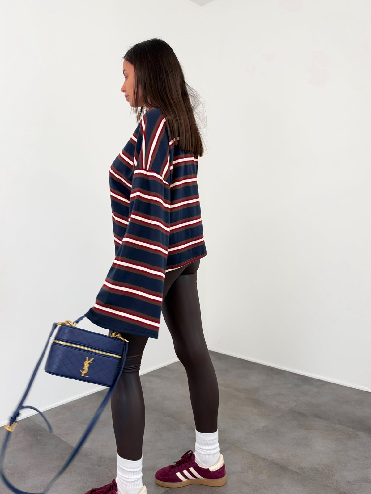 Maglia Breton - Blu Marrone - SAINTH
