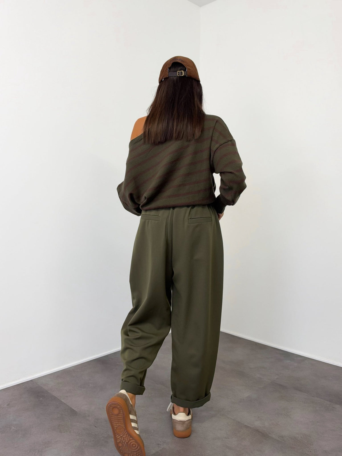 Pantalone Oval - Army Green - SAINTH