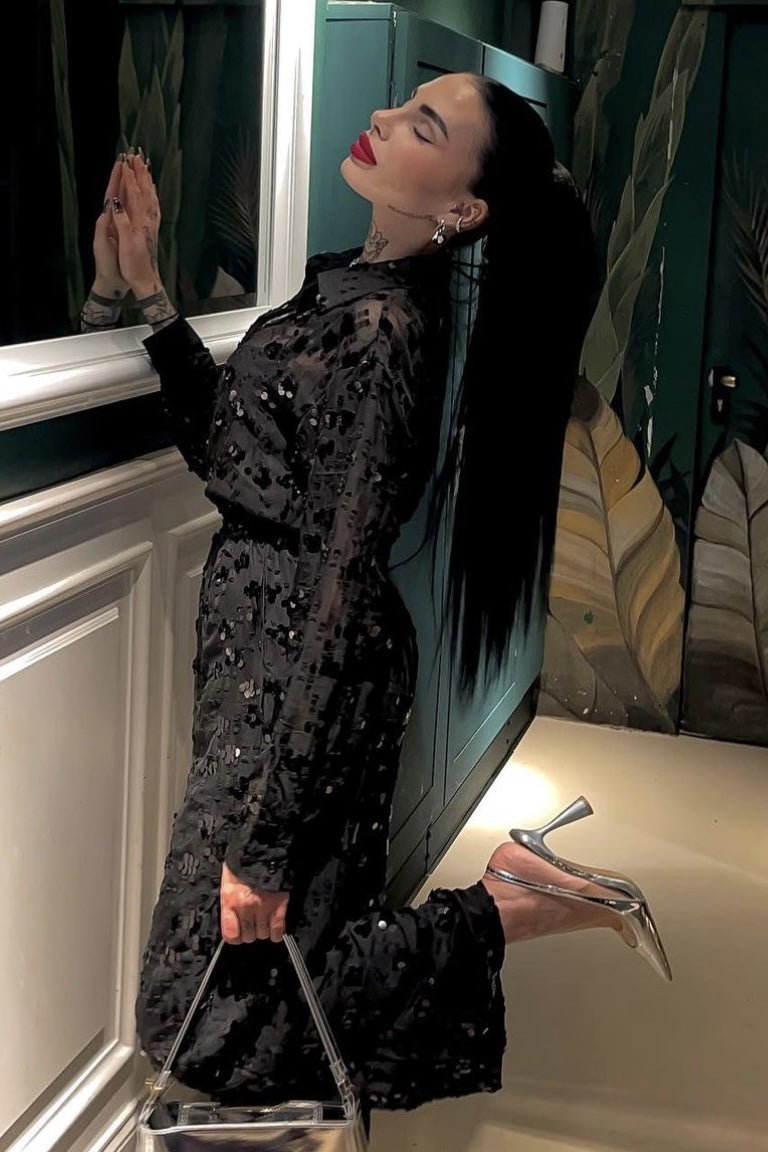 Coda Effetto Liscio - Degradé Castano - SAINTH