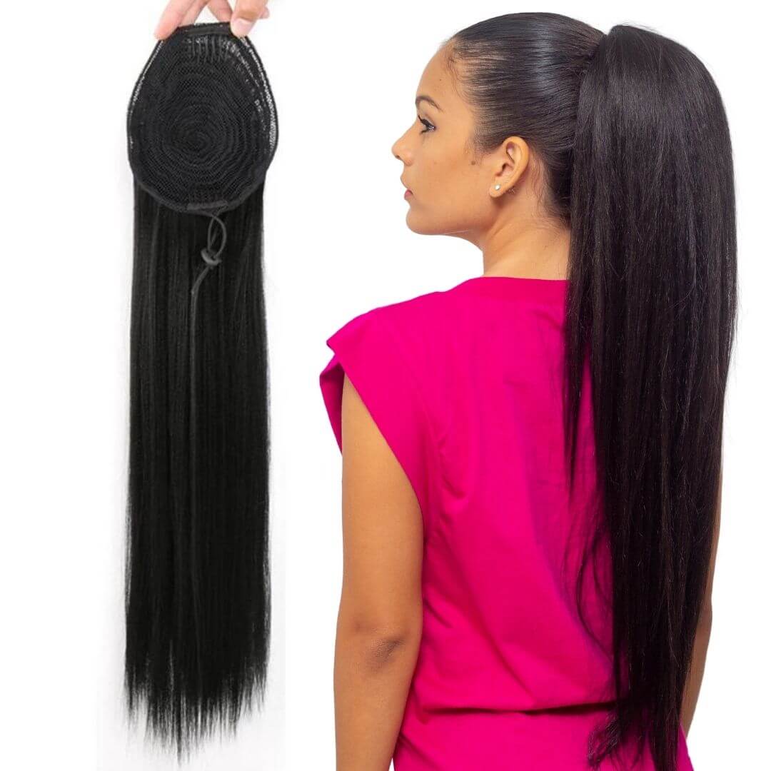 Coda Effetto Liscio - Degradé Castano Chiaro - SAINTH