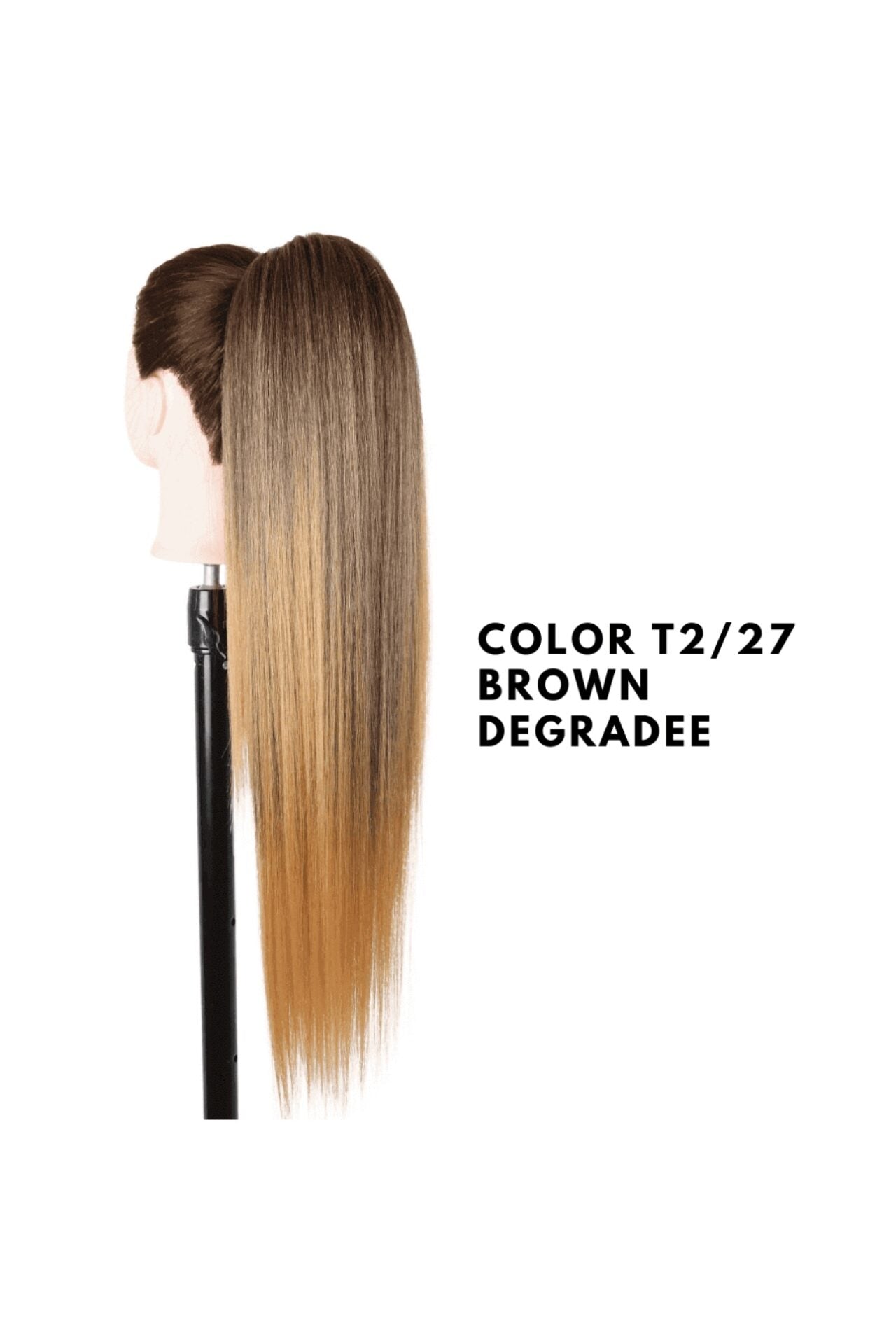 Coda Effetto Liscio - Degradé Castano - SAINTH