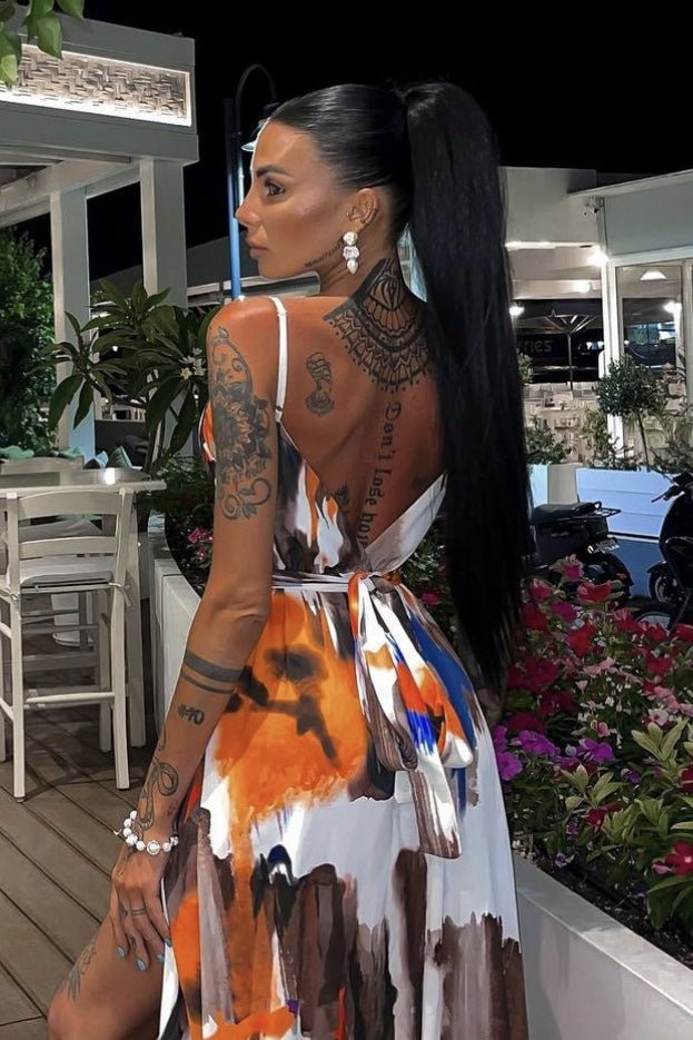 Coda Effetto Liscio - Degradé Castano Chiaro - SAINTH