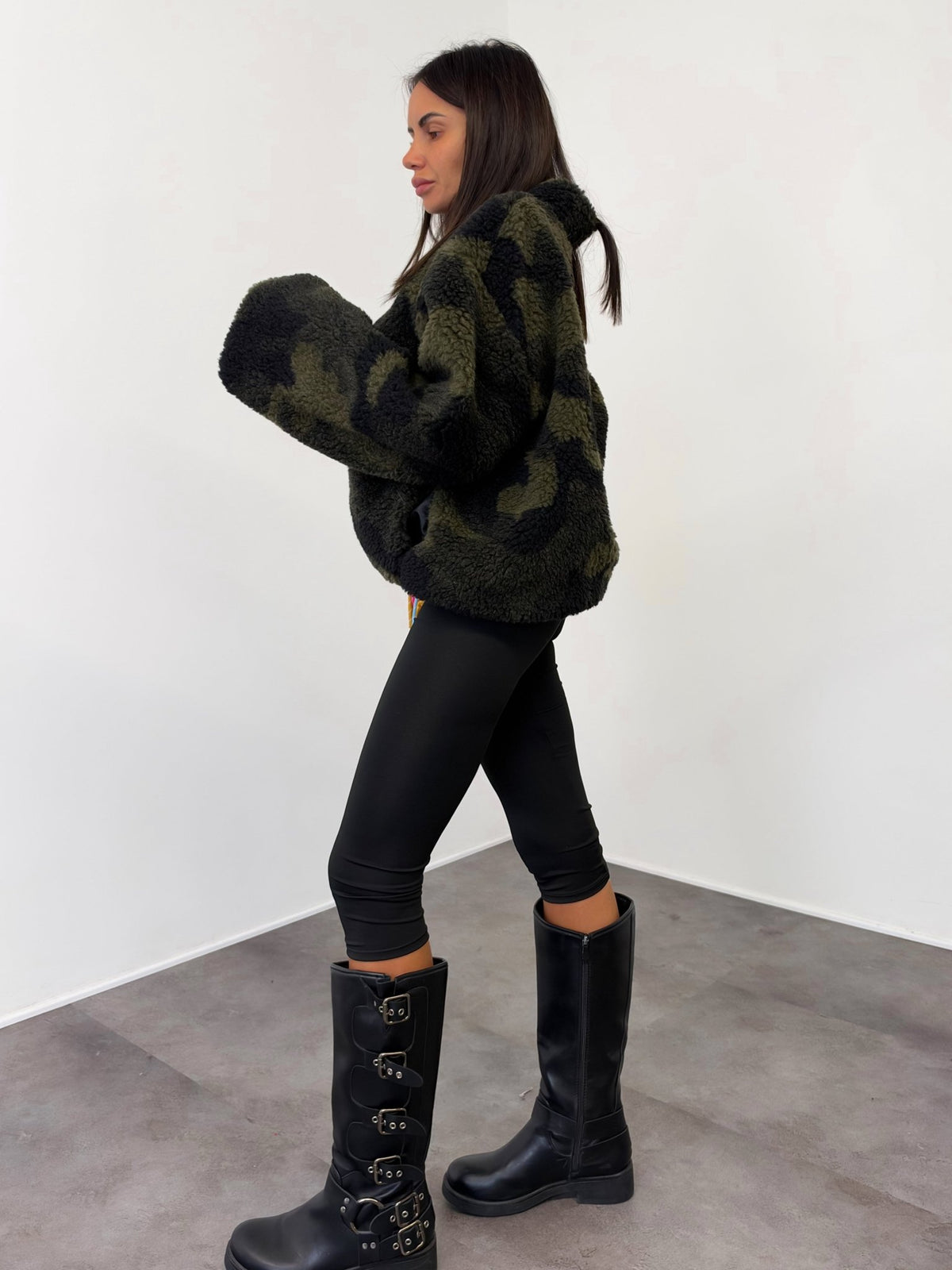 Giacca Teddy - Camouflage - SAINTH