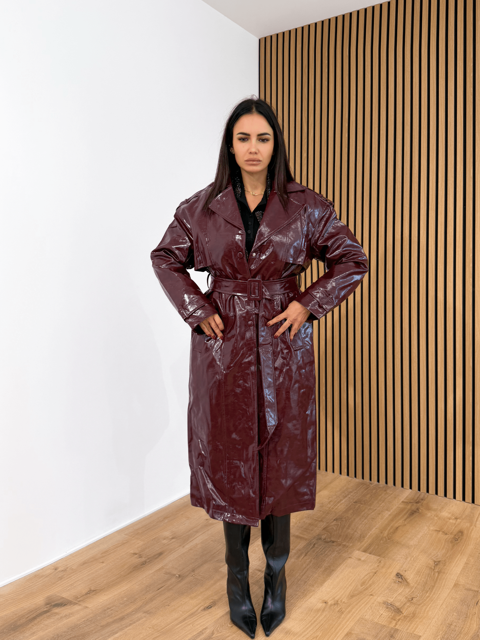 Cappotto Fifth Avenue - Bordeaux - SAINTH